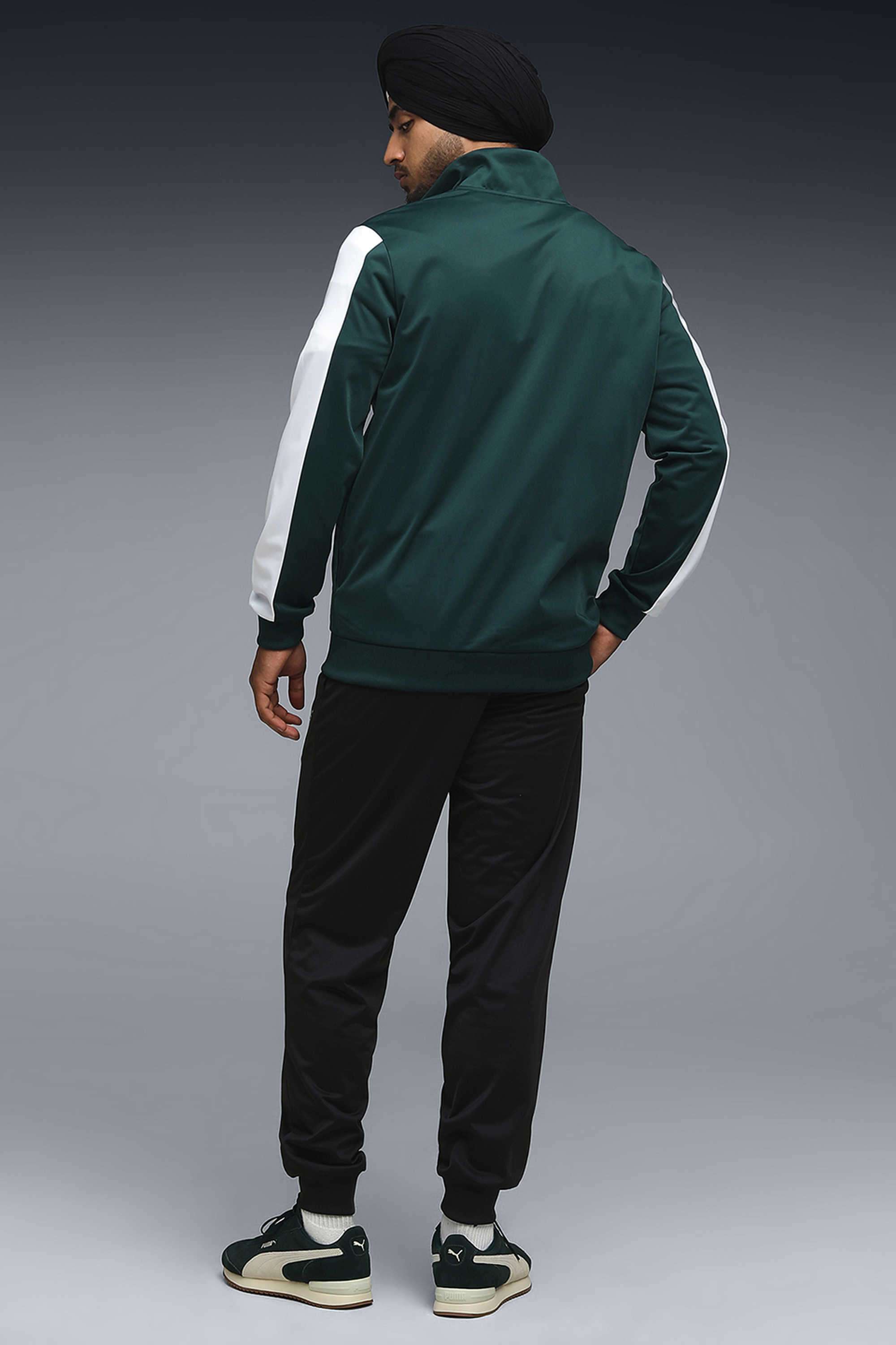 Color-Block-Polyester-Regular-Fit-Men-s-Casual-Wear-Tracksuit