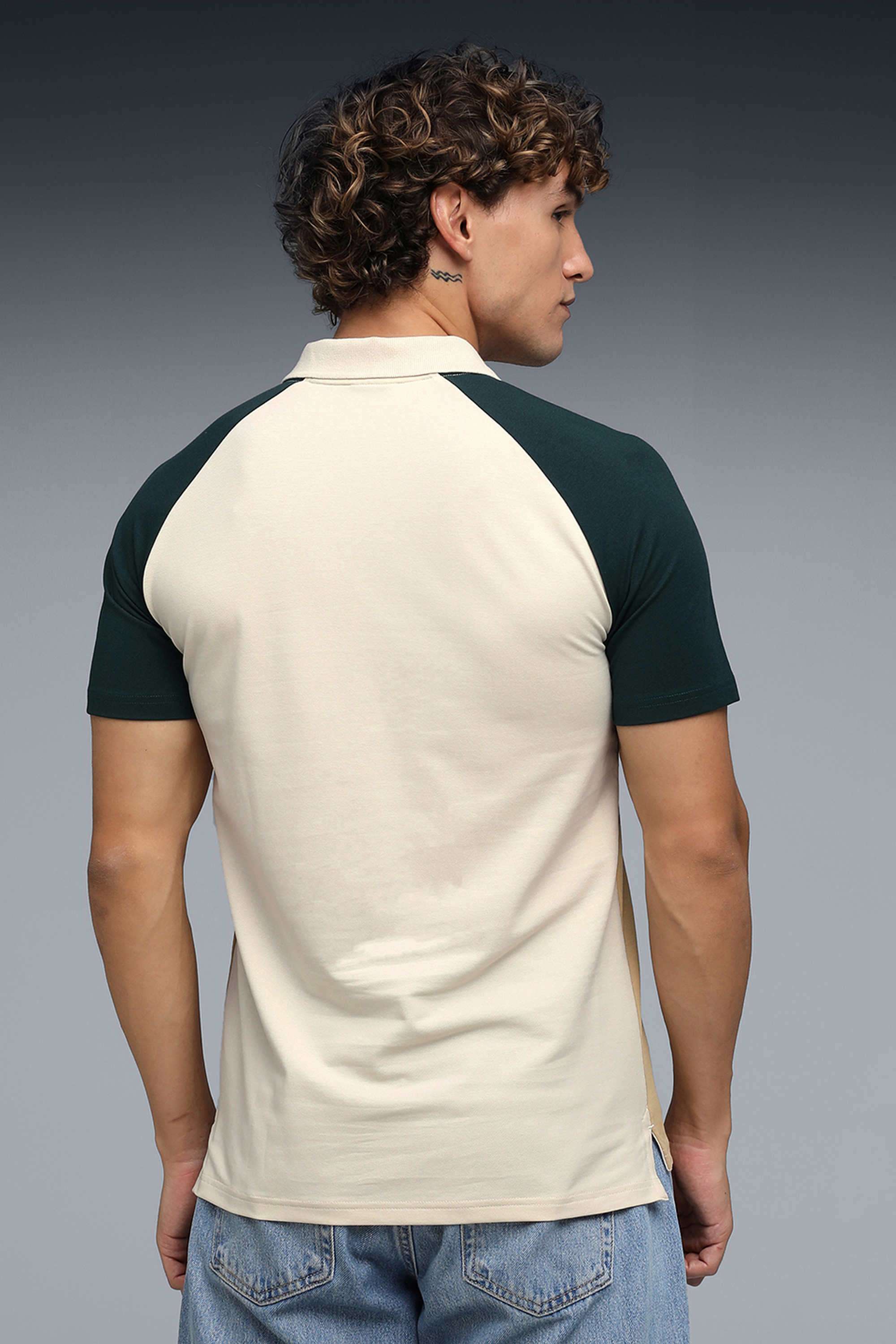 Solid-Cotton-Men-Casual-Wear-Slim-Fit-T-Shirt