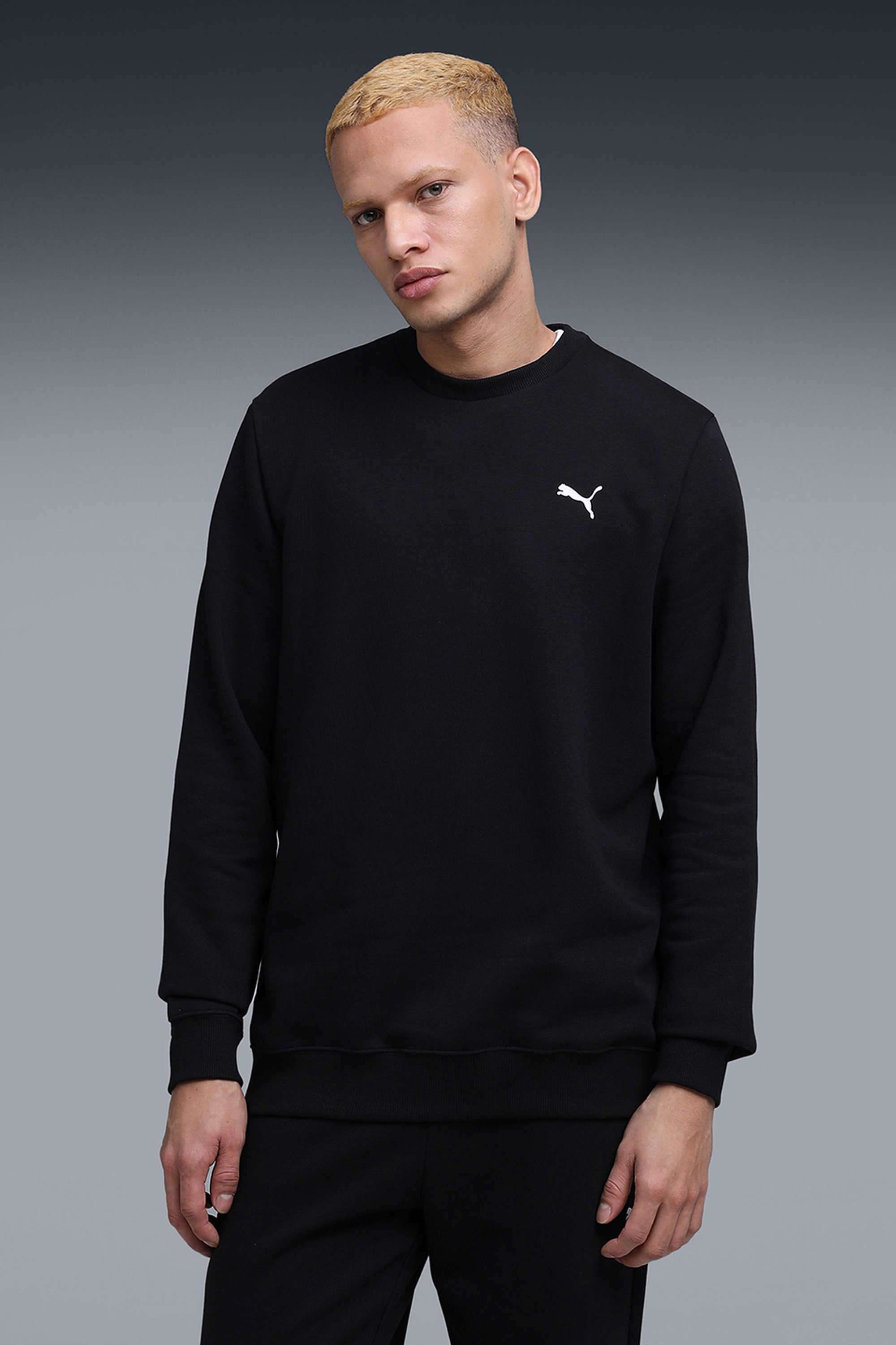 Solid-Cotton-Men-Casual-Wear-Regular-Fit-Sweatshirt