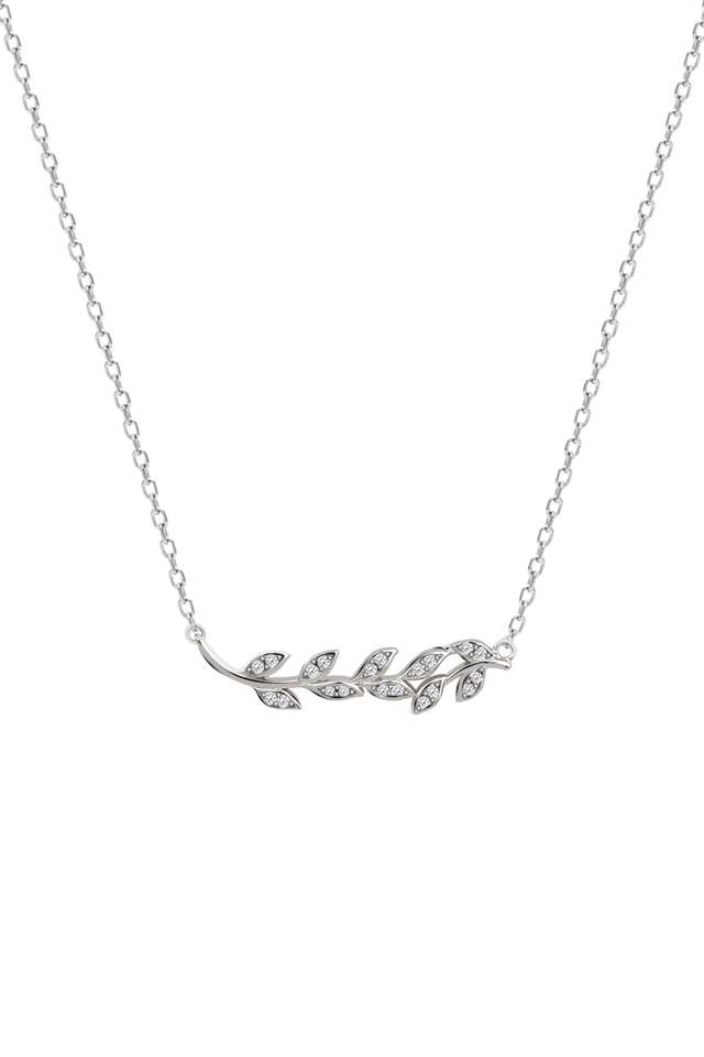 Cubic-Zirconia-Sterling-Silver-Lobster-Claw-Clasp-Western-Pendant
