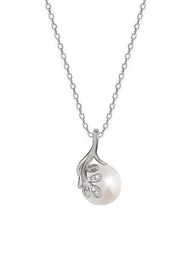 Cubic-Zirconia-Sterling-Silver-Lobster-Claw-Clasp-Western-Pendant