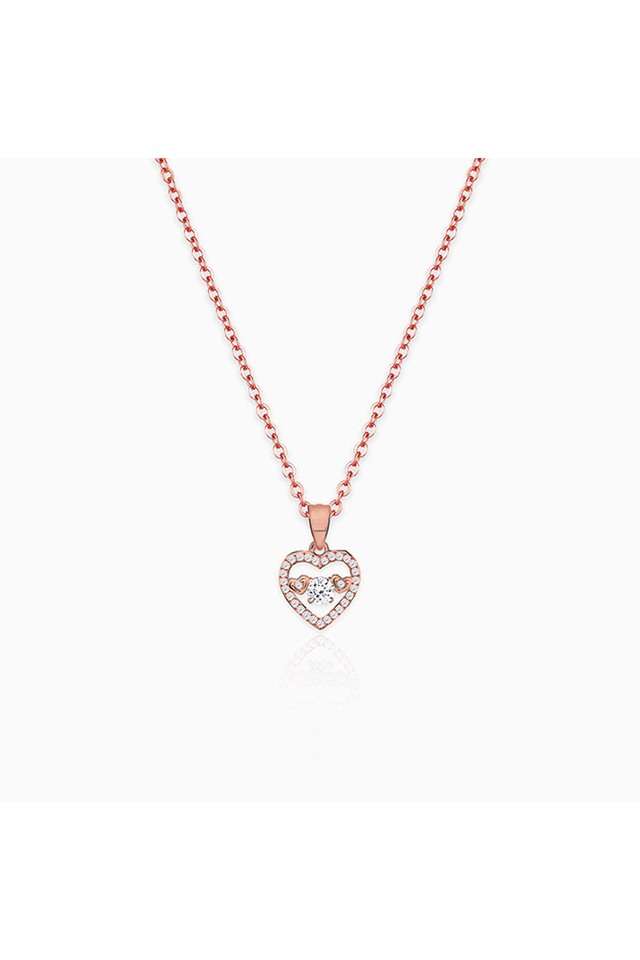 Rose-Gold-Love-Heart-Sterling-Silver-Womens-Western-Pendant