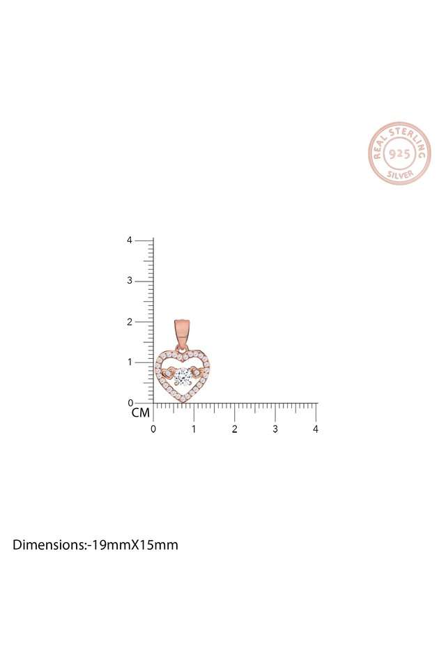 Rose-Gold-Love-Heart-Sterling-Silver-Womens-Western-Pendant