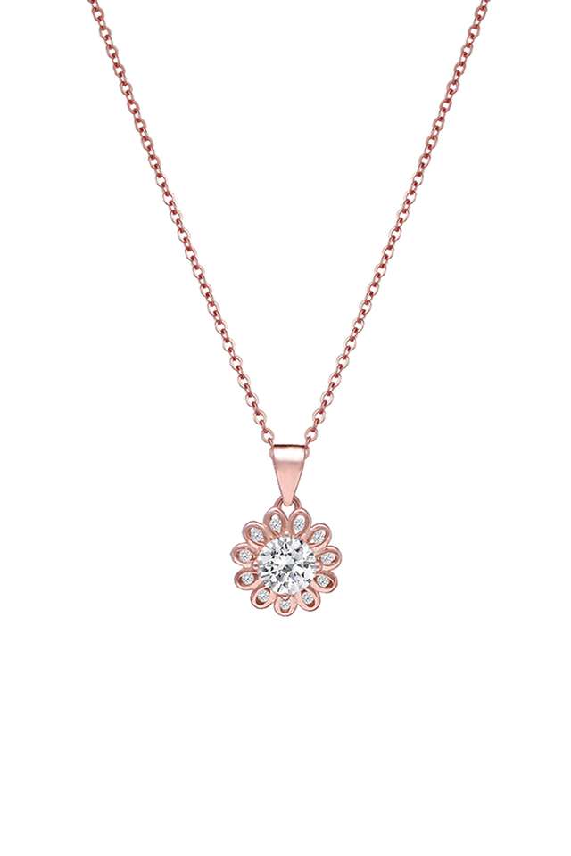 Cubic-Zirconia-Sterling-Silver-Lobster-Claw-Clasp-Western-Pendant