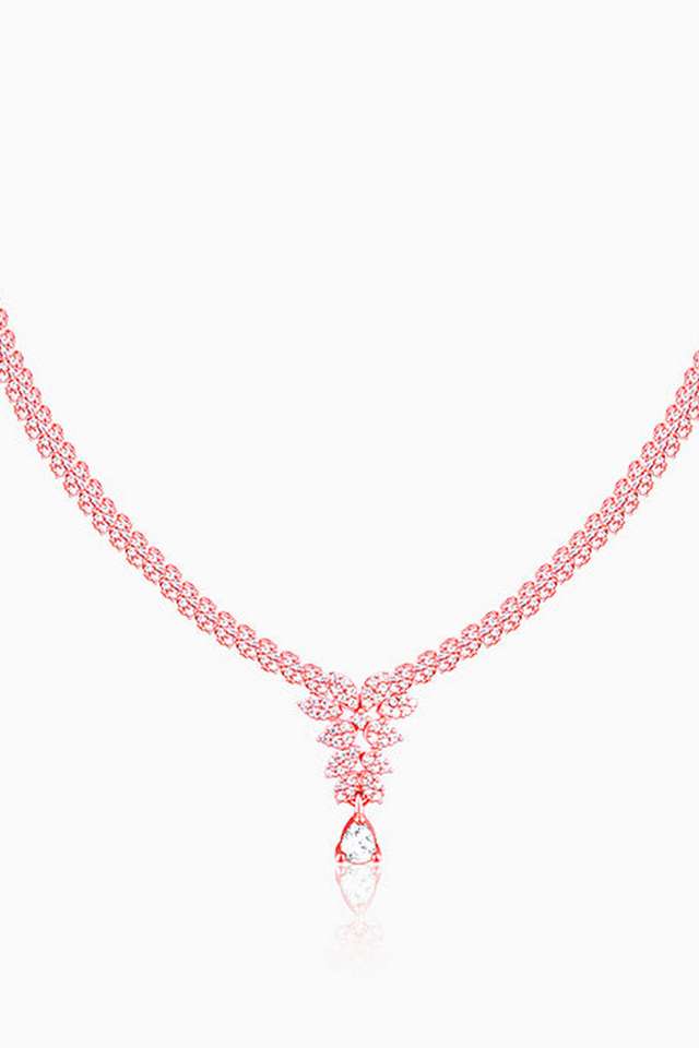 Rose-Gold-Bridal-Floral-Necklace