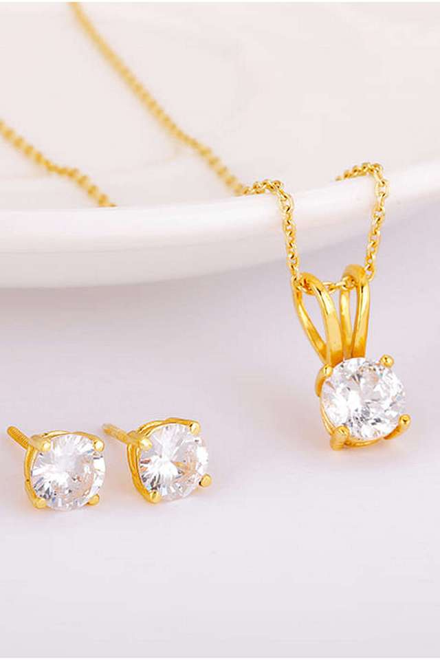 Golden-Zircon-Set