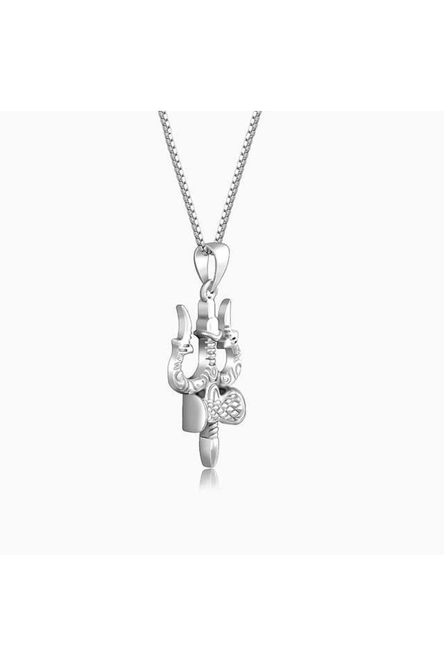 PALACE x HIM Tri Gram Pendant ネックレス Palace Tri-Gram Pendant Silver Men's - FW25 - US