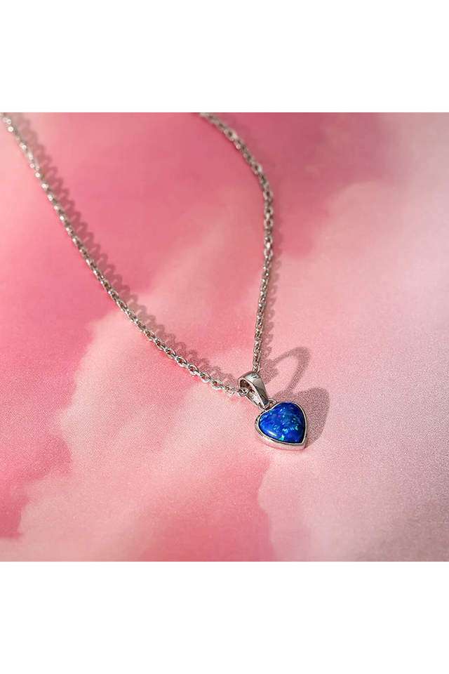 Silver-Dreamy-in-Blue-Pendant-with-Link-Chain