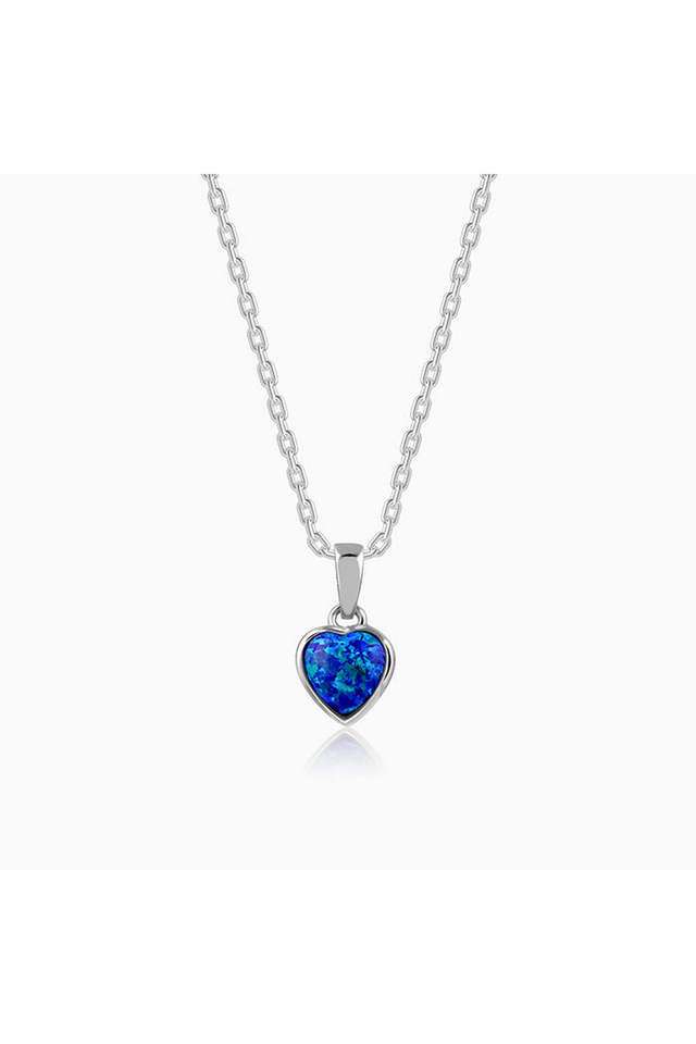 Silver-Dreamy-in-Blue-Pendant-with-Link-Chain