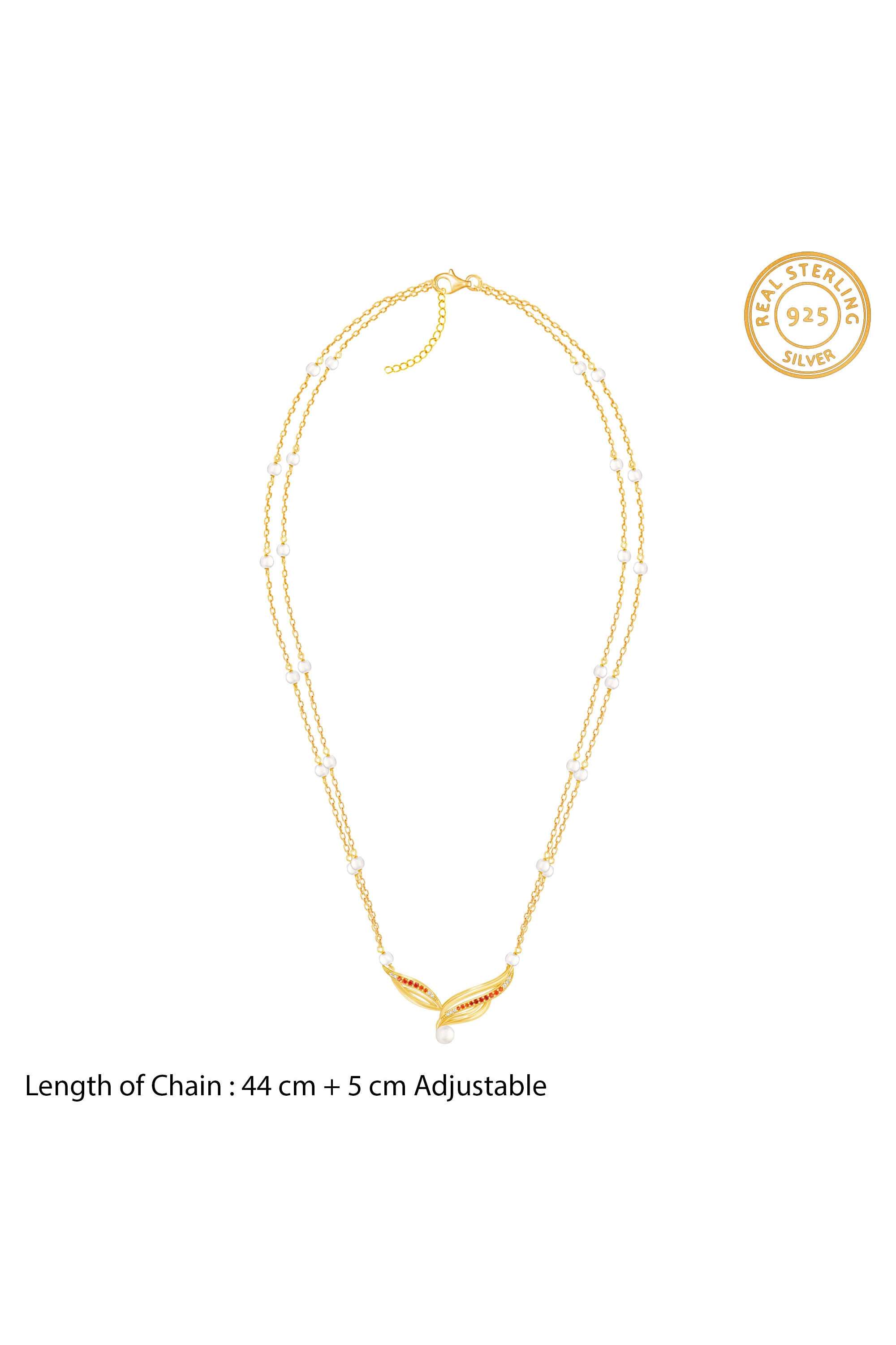 Shakti-collection-Cubic-Zirconia-Silver-Ethnic-Women-Necklaces