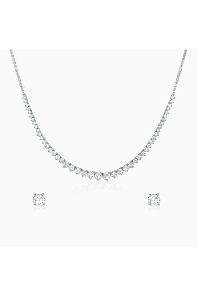 Stylish-925-Silver-Silver-Western-Jewellery-Set
