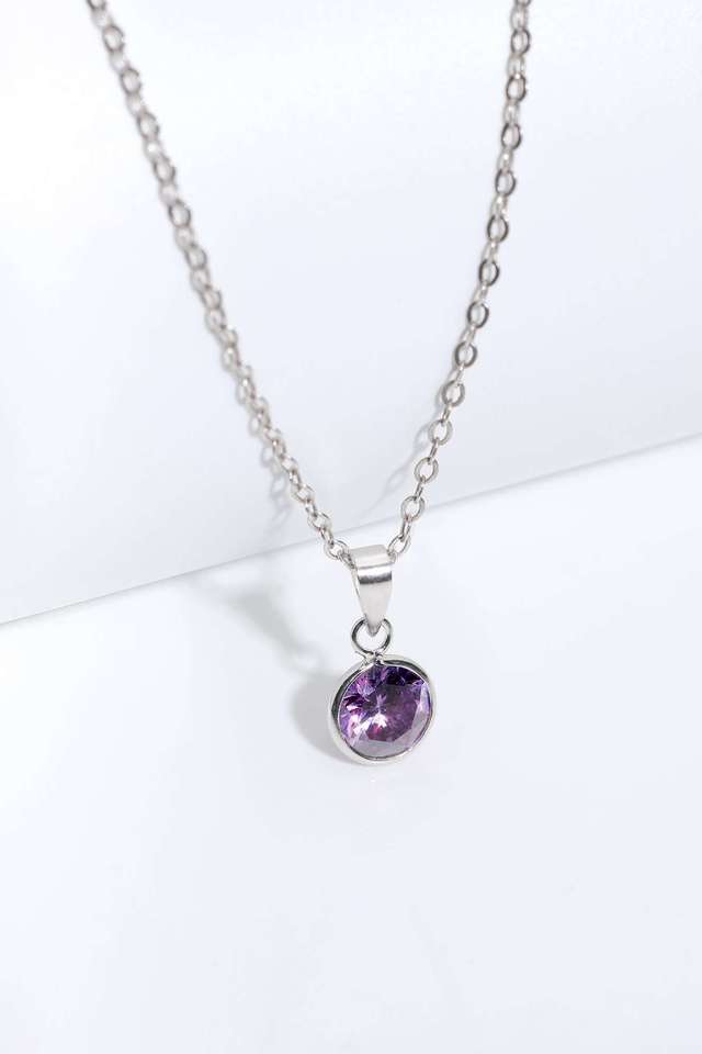 Silver-Purple-Sphere-Pendant