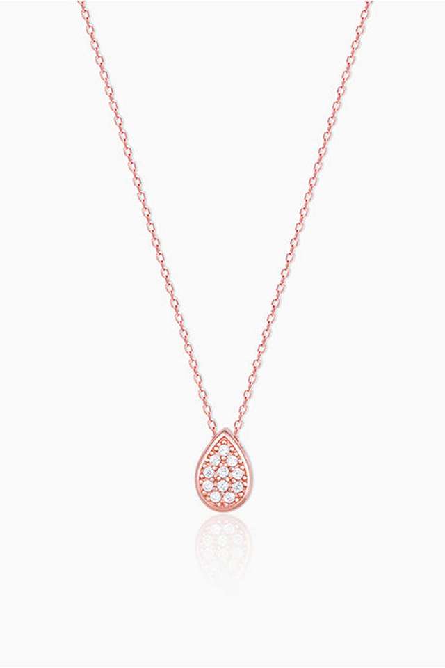 Rose-Gold-Studded-Swayer-Necklace