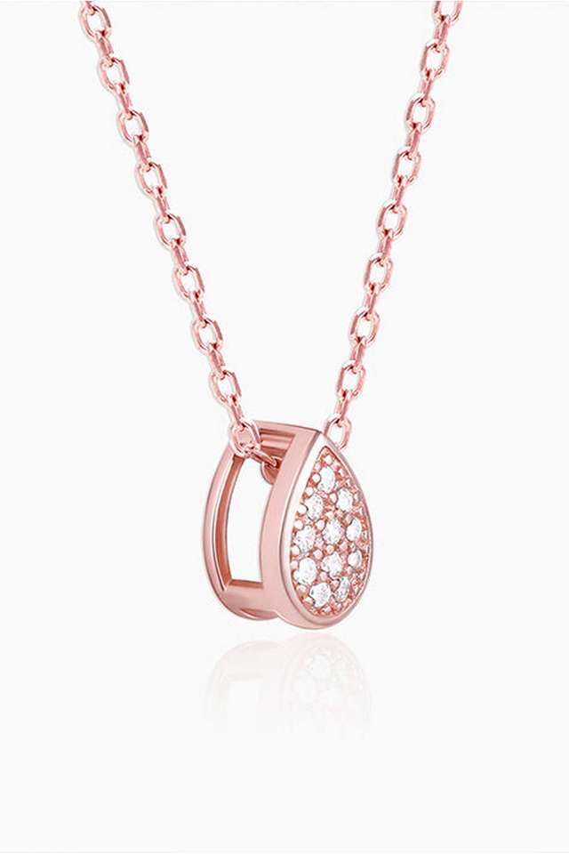 Rose-Gold-Studded-Swayer-Necklace