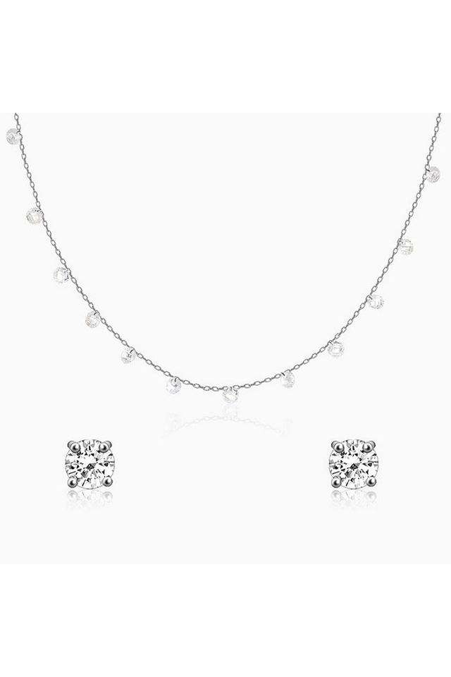 Stylish-925-Silver-Silver-Western-Jewellery-Set