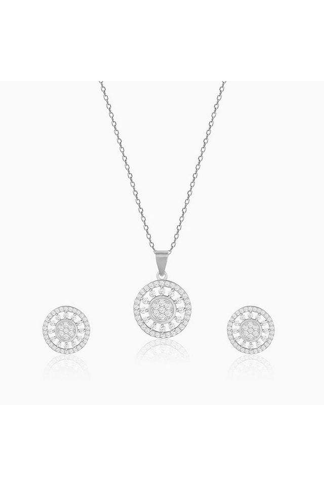 Stylish-925-Silver-Silver-Western-Jewellery-Set