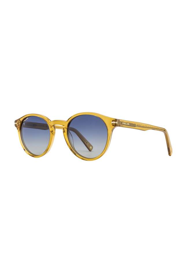 Unisex-Full-Rim-Polarized-Round-Sunglasses---PL-Gold-111-28-49