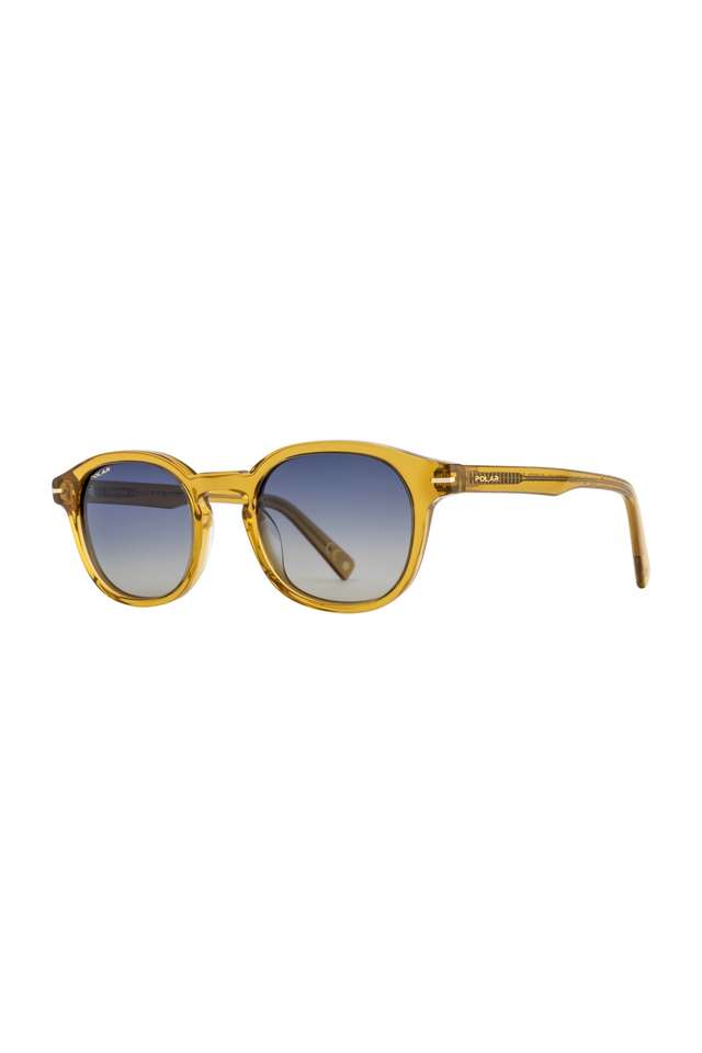Unisex-Full-Rim-Polarized-Round-Sunglasses---PL-Gold-123-28-49