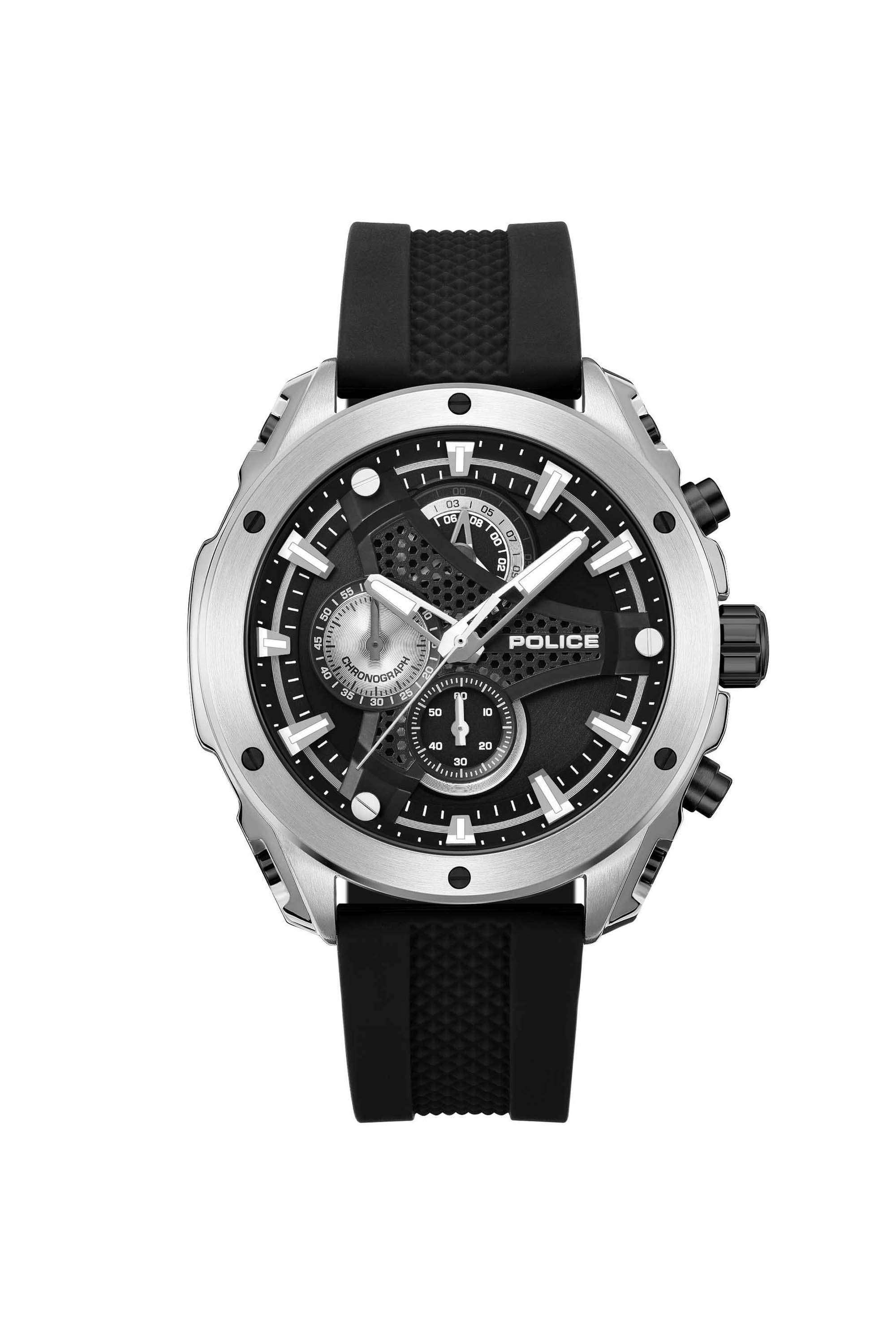 Wyvern-45-mm-Black-Dial-Silicone-Chronograph-Watch-For-Men---PLPEWGO0093001W