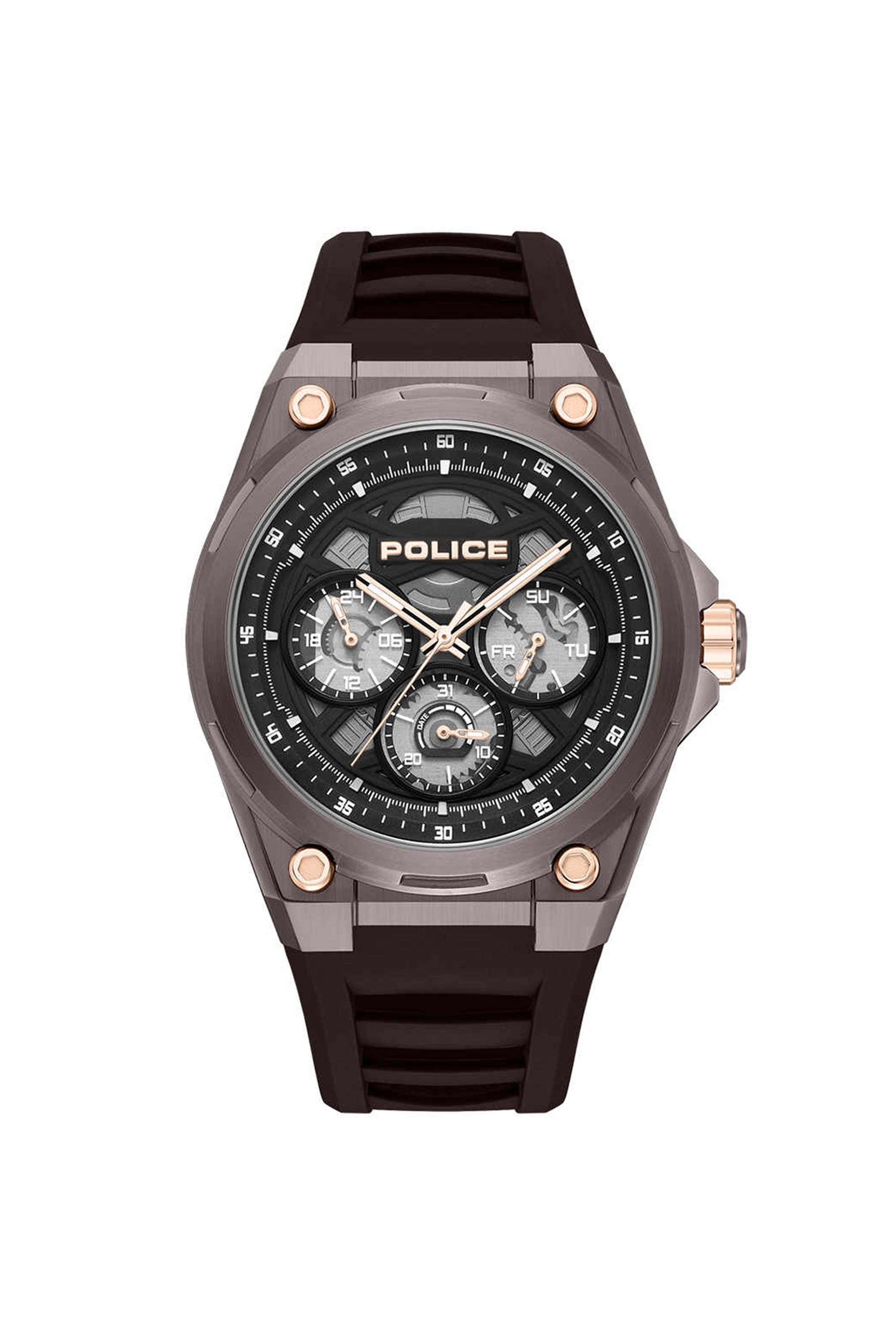 Dominion-45-mm-Black-Dial-Silicone-Analogue-Watch-For-Men---PLPEWGQ0093801W