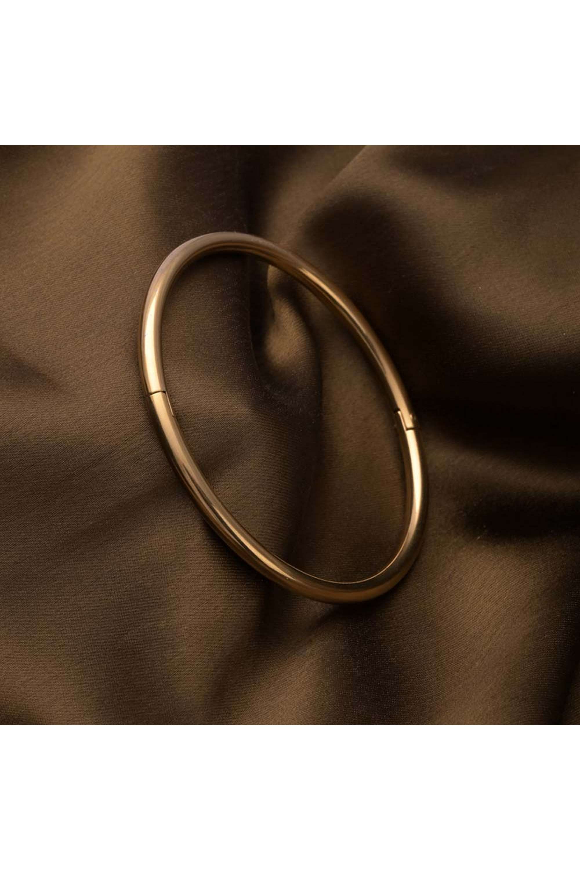 Classic-Gold-Bangle-Bracelet-for-Womens-Waterproof-&-Anti-Tarnish