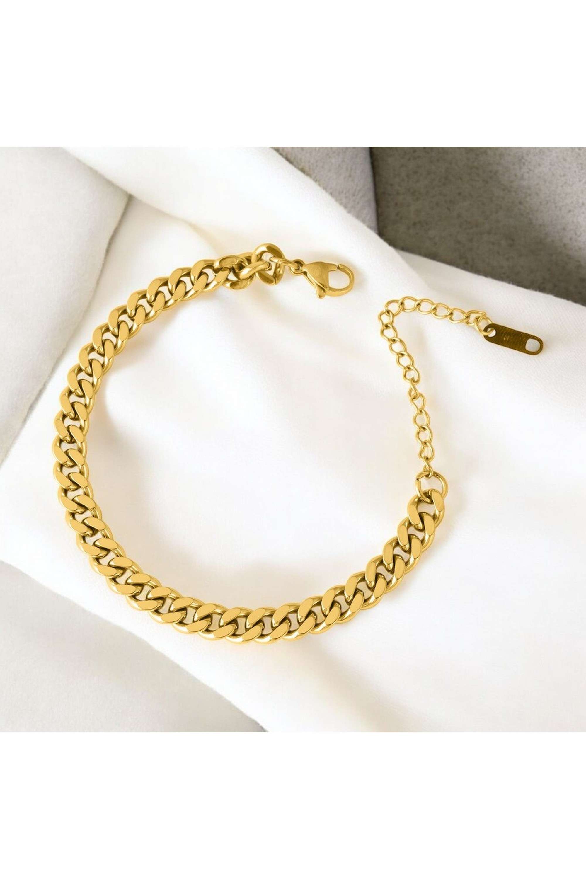 Chunky-Small-Bracelet-for-Womens-Waterproof-&-Anti-Tarnish