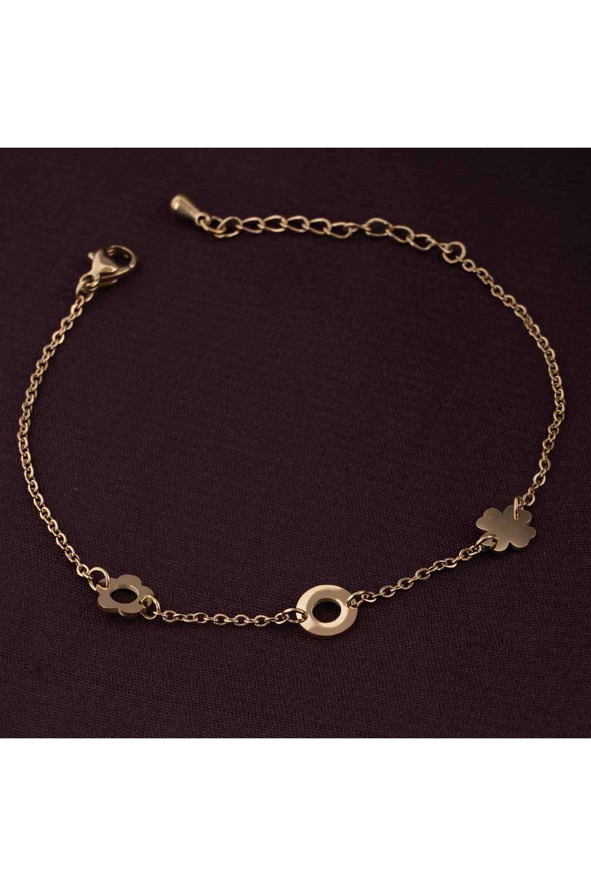 Flower-Charm-Bracelet-for-Womens-Waterproof-&-Anti-Tarnish