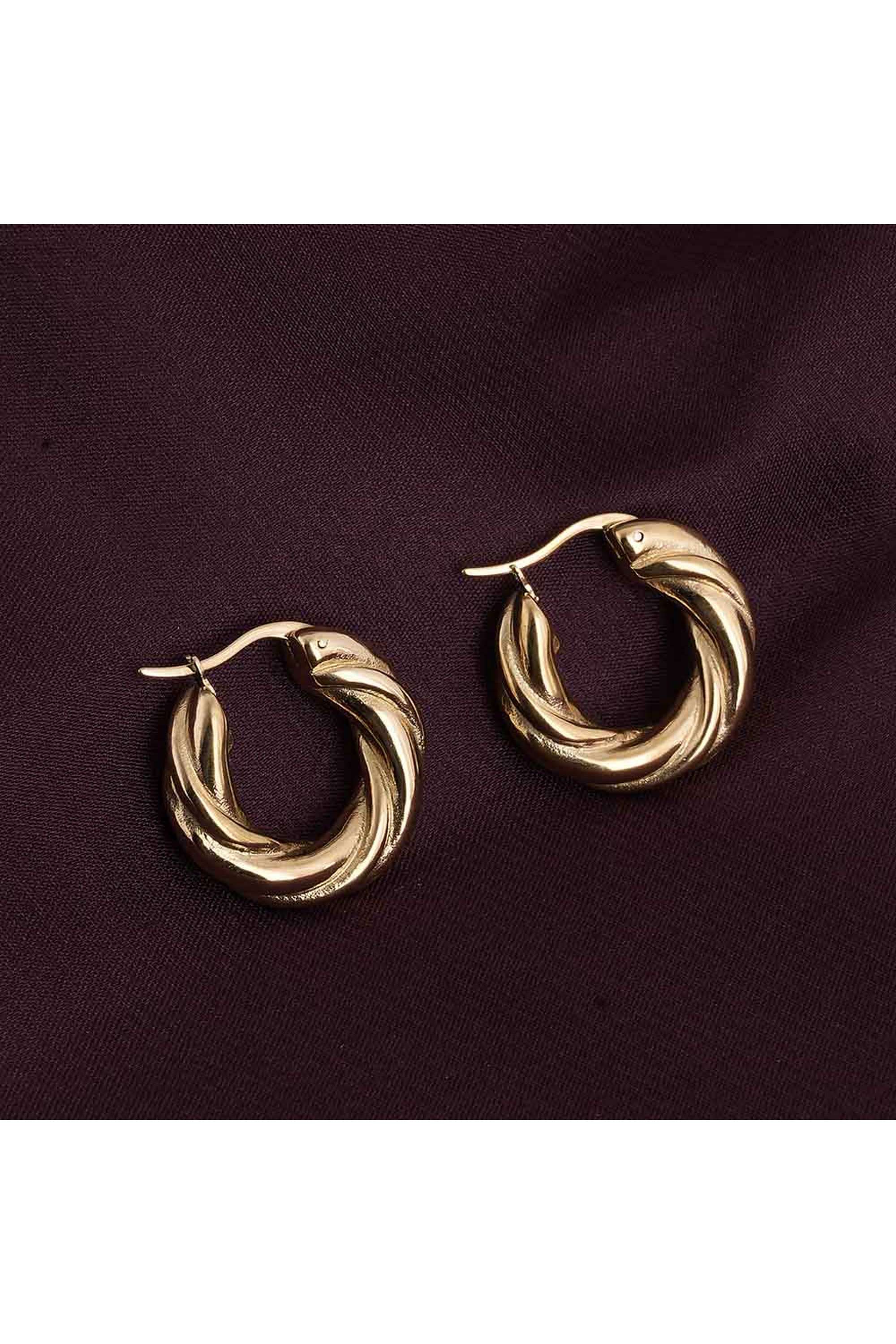 18k-Gold-Plated-Twisted-Round-Hoop-Earrings-for-Womens-Waterproof-&-Anti-Tarnish