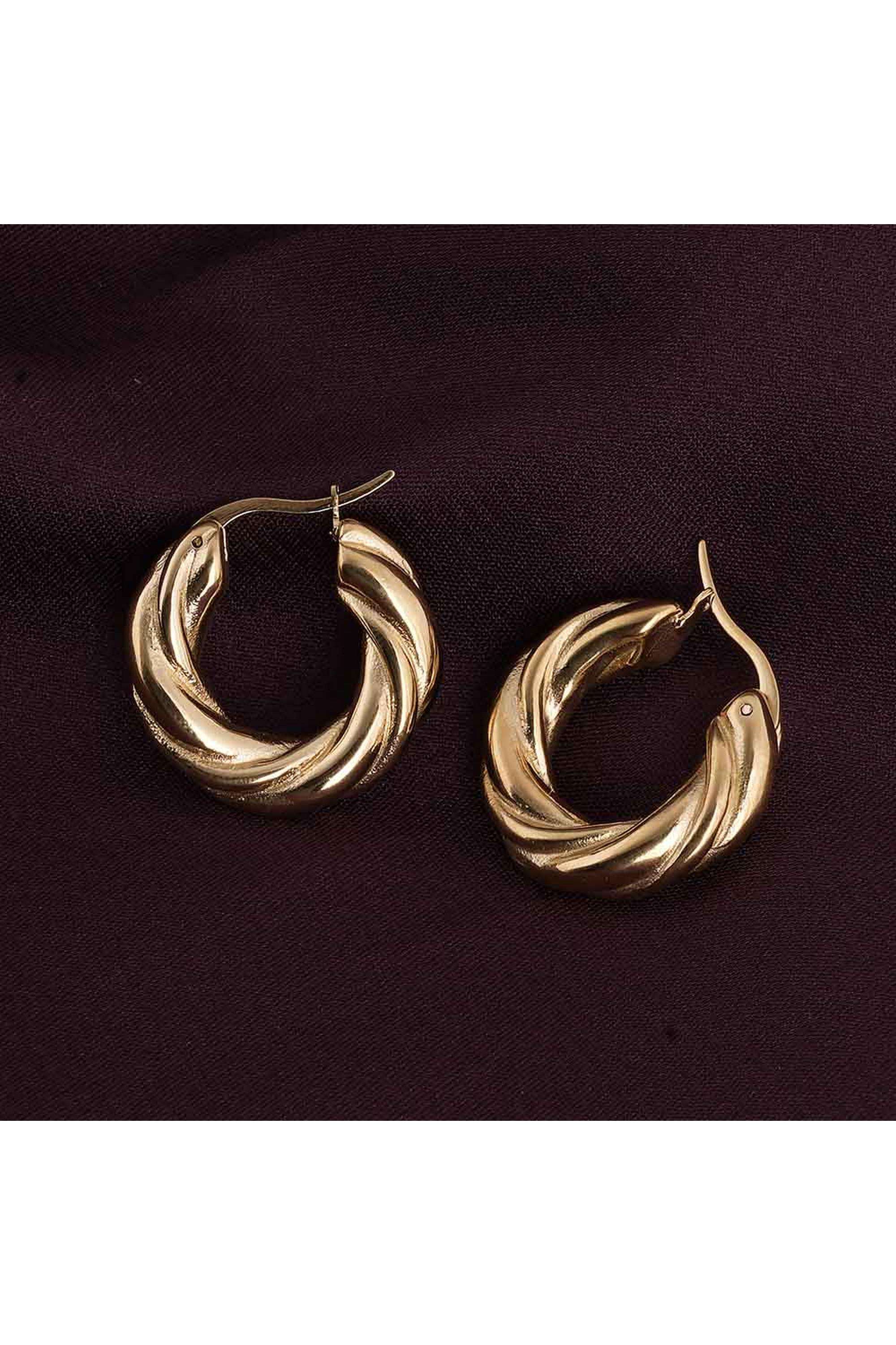 18k-Gold-Plated-Twisted-Round-Hoop-Earrings-for-Womens-Waterproof-&-Anti-Tarnish