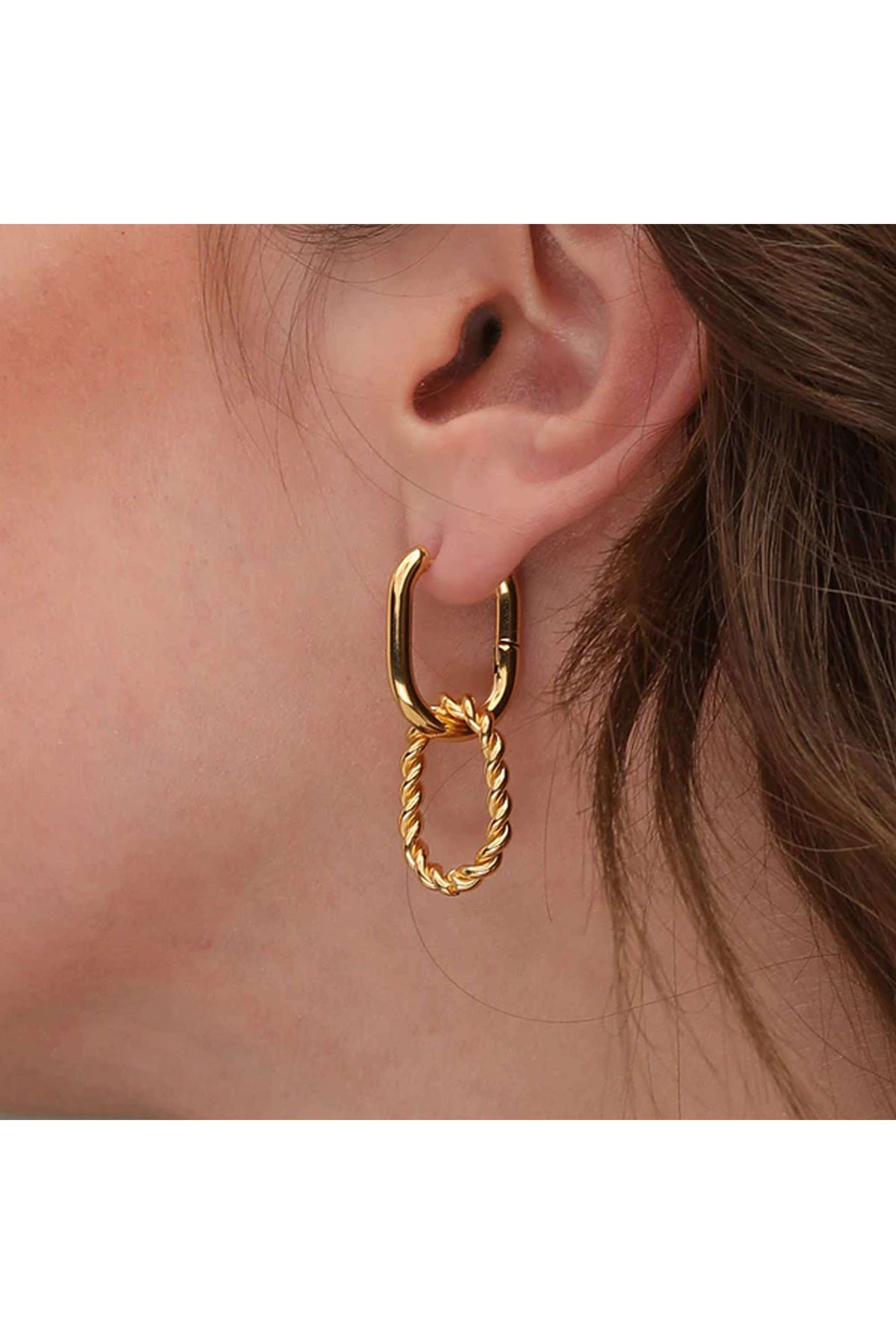 18k-Gold-Plated-Double-Rings-Hoop-Earrings-for-Womens-Waterproof-&-Anti-Tarnish