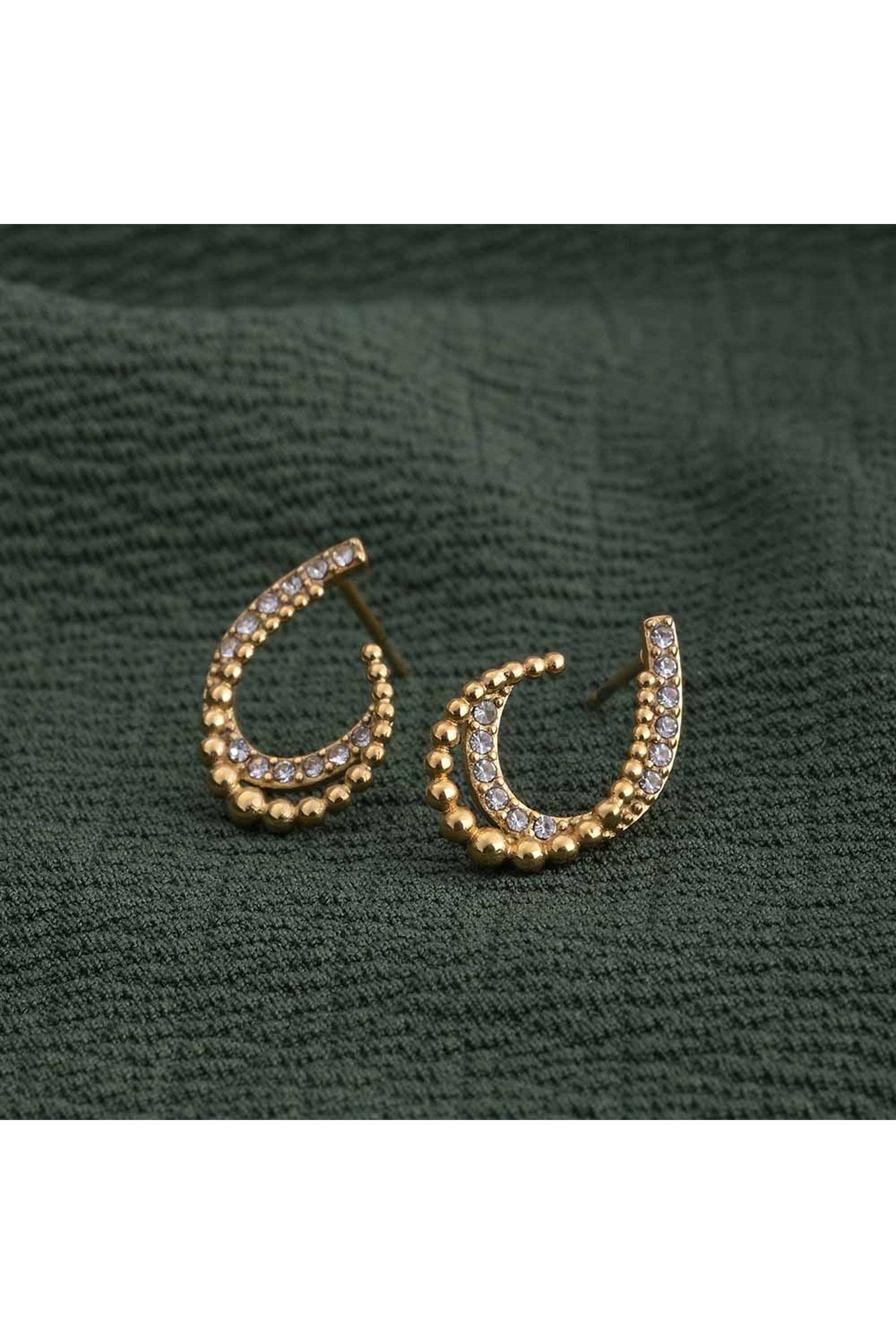 Almond-Stones-Stud-Earrings-for-Womens---Waterproof-&-Anti-Tarnish