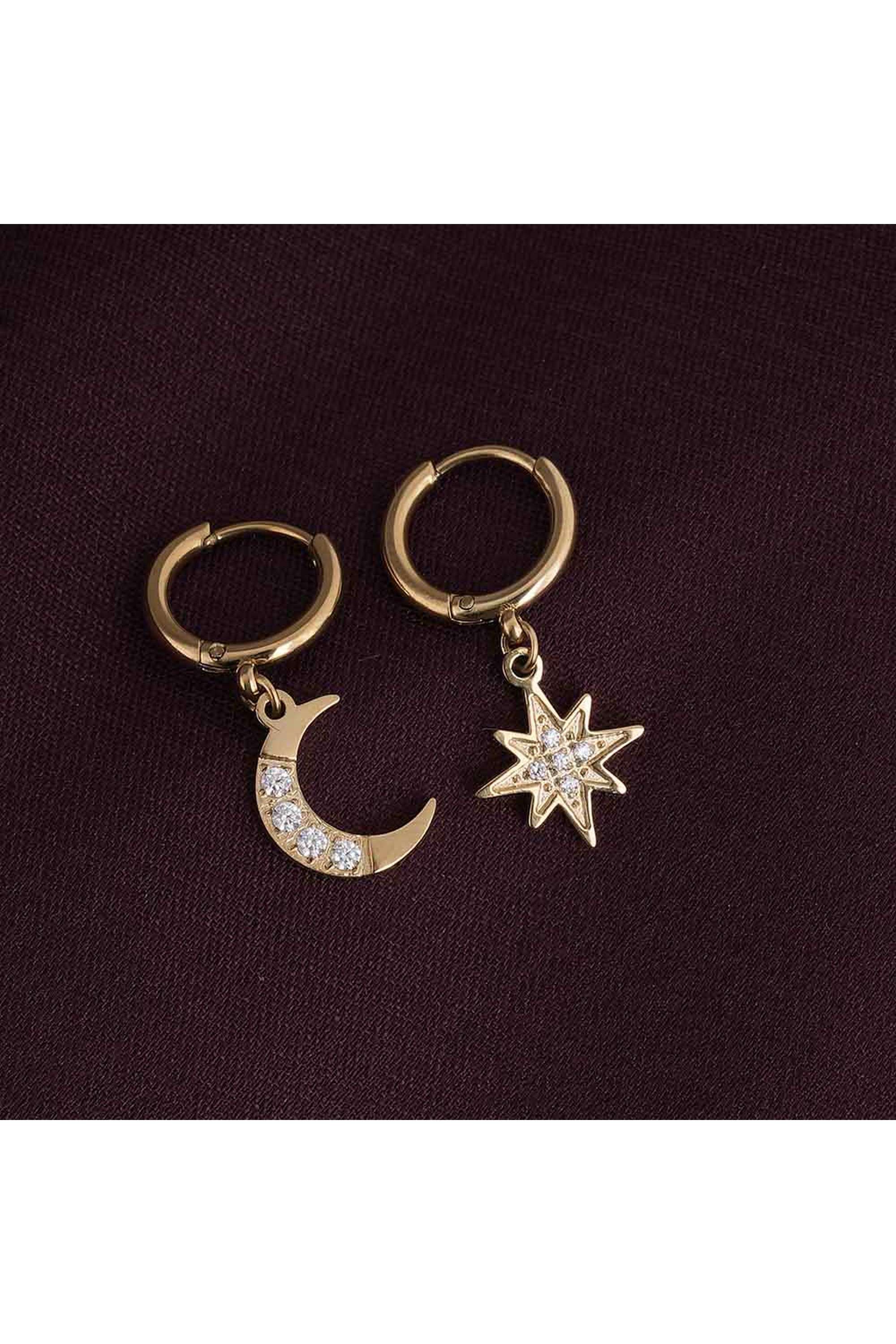18k-Gold-Plated-Studded-Star-Moon-Hoop-Earrings-for-Womens-Waterproof-&-Anti-Tarnish