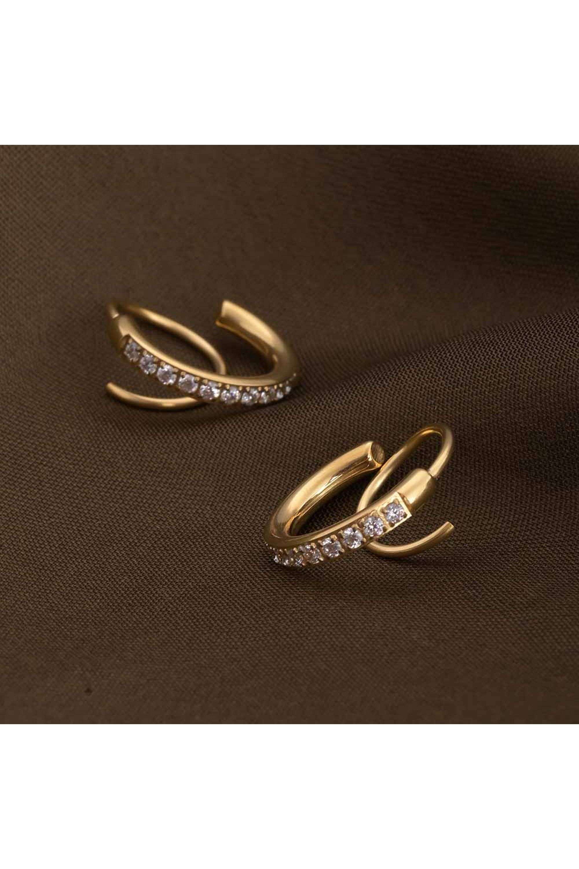 18k-Gold-Plated-Curvy-Embrace-Earrings-for-Womens-Waterproof-&-Anti-Tarnish
