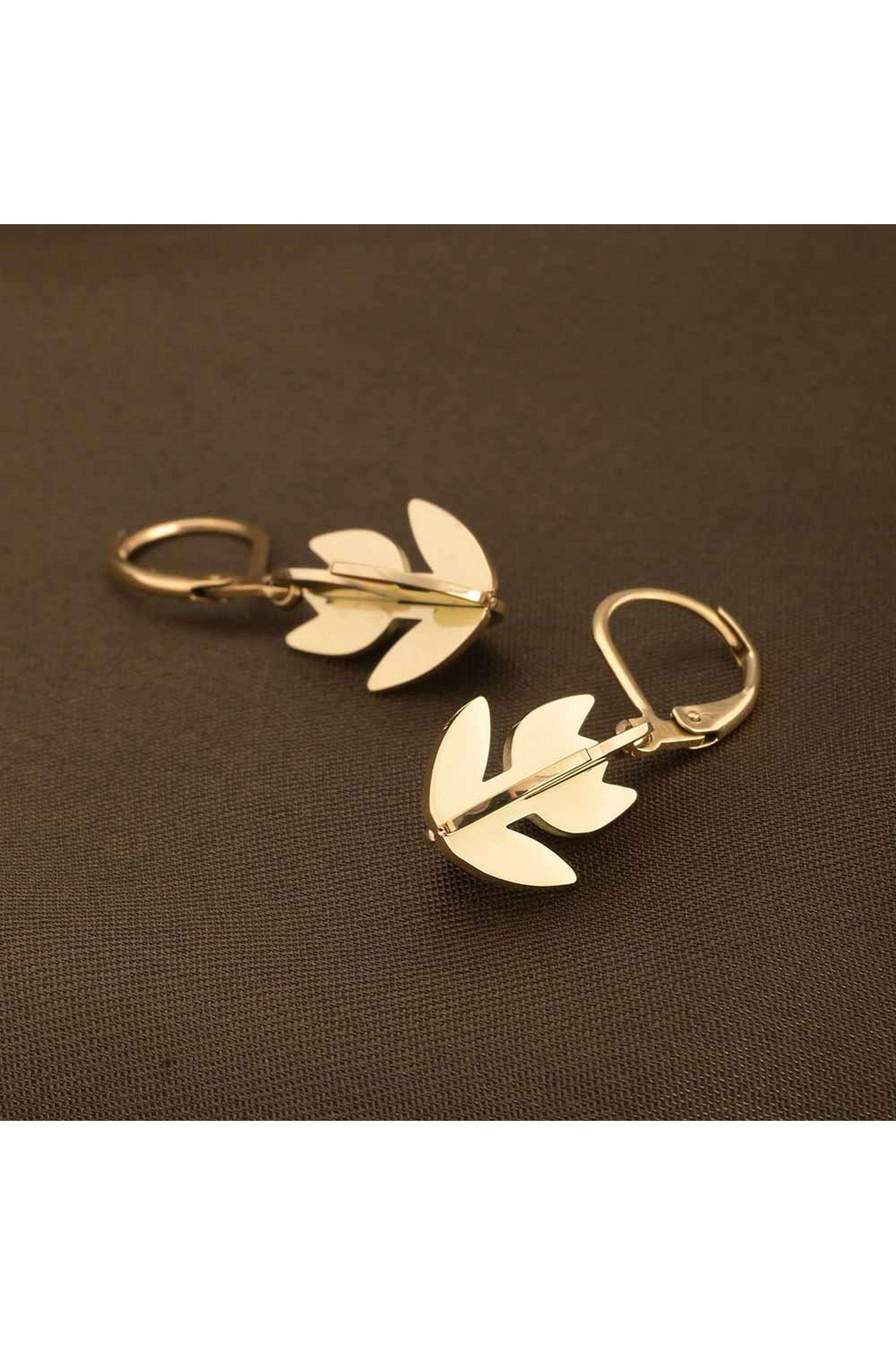 18k-Gold-Plated-Golden-Tulip-Earrings-for-Womens-Waterproof-&-Anti-Tarnish