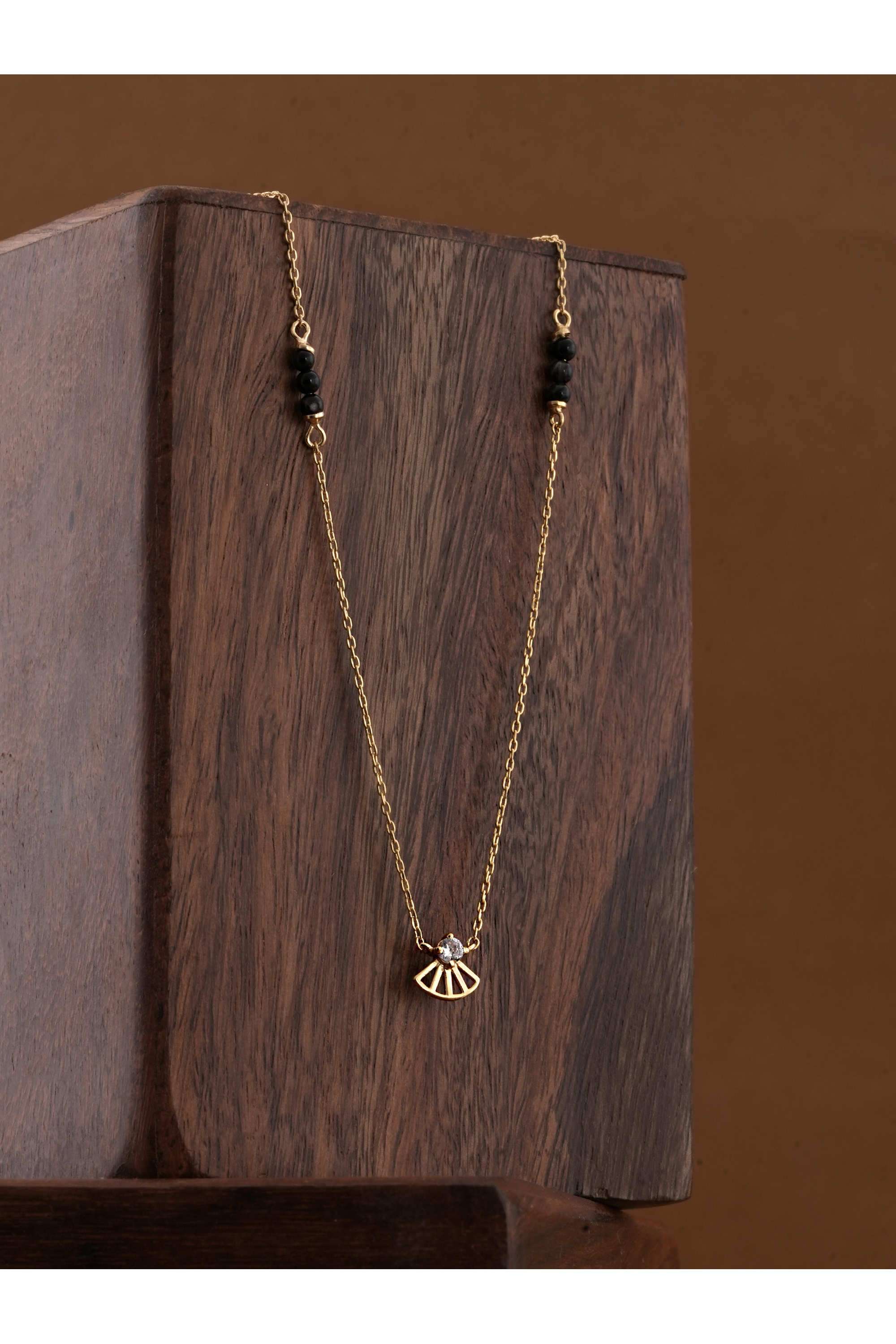 925-Sterling-Silver-Moksha-Diamond-Mangalsutra-for-Womens