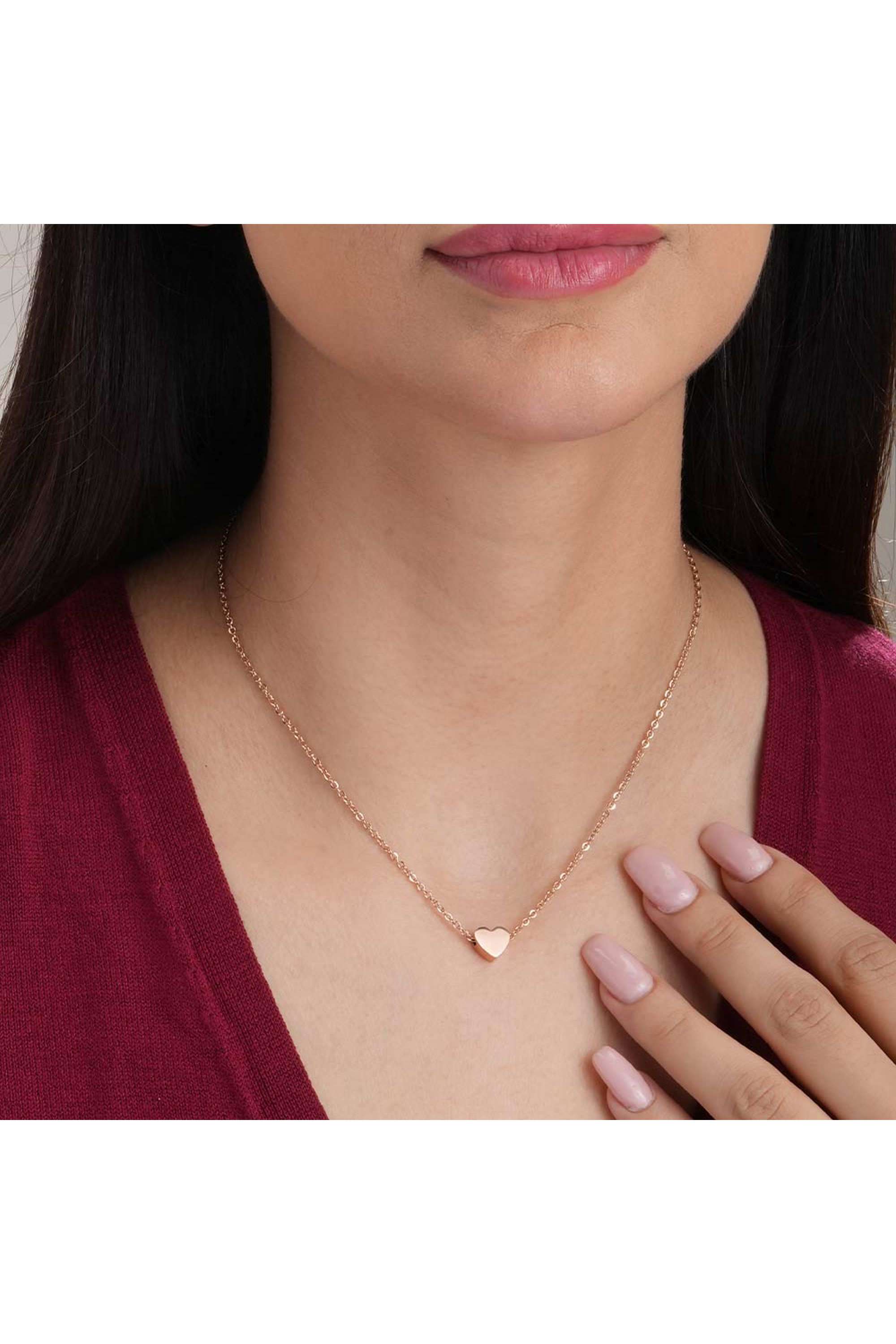 18k-Rose-Gold-Plated-Paris-Heart-Necklace-for-Womens-Waterproof-&-Anti-Tarnish