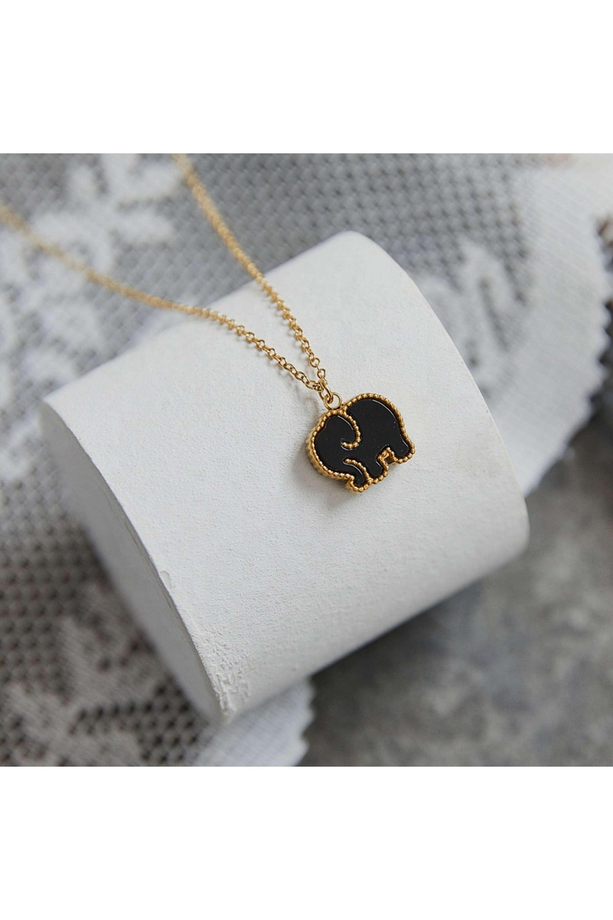 18k-Gold-Plated-Little-Heffalump-Necklace-for-Womens-Waterproof-&-Anti-Tarnish