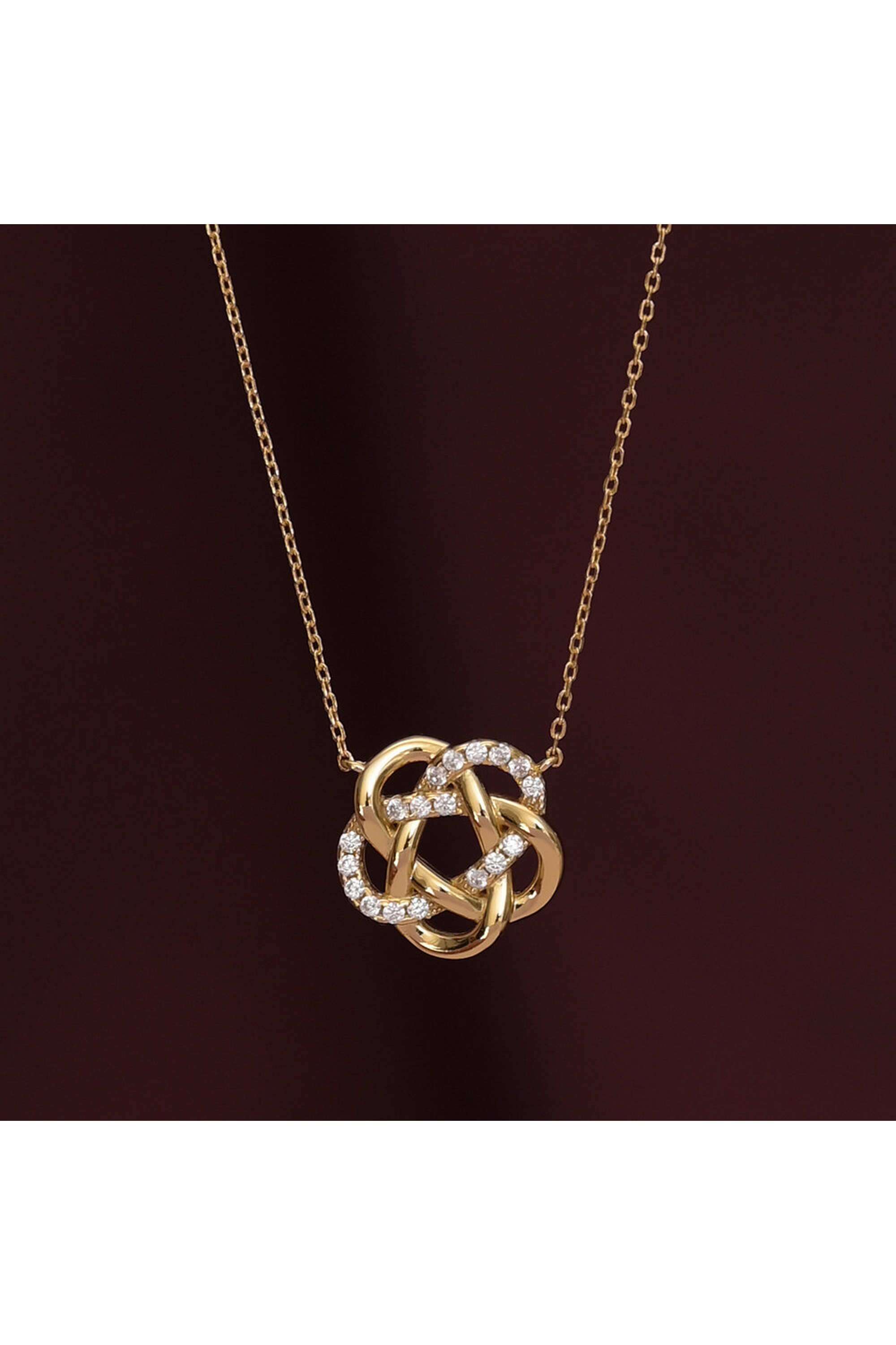 925-Sterling-Silver-Iravati-Diamond-Mangalsutra---BIS-Hallmarked---18k-Gold-Vermeil-for-Womens