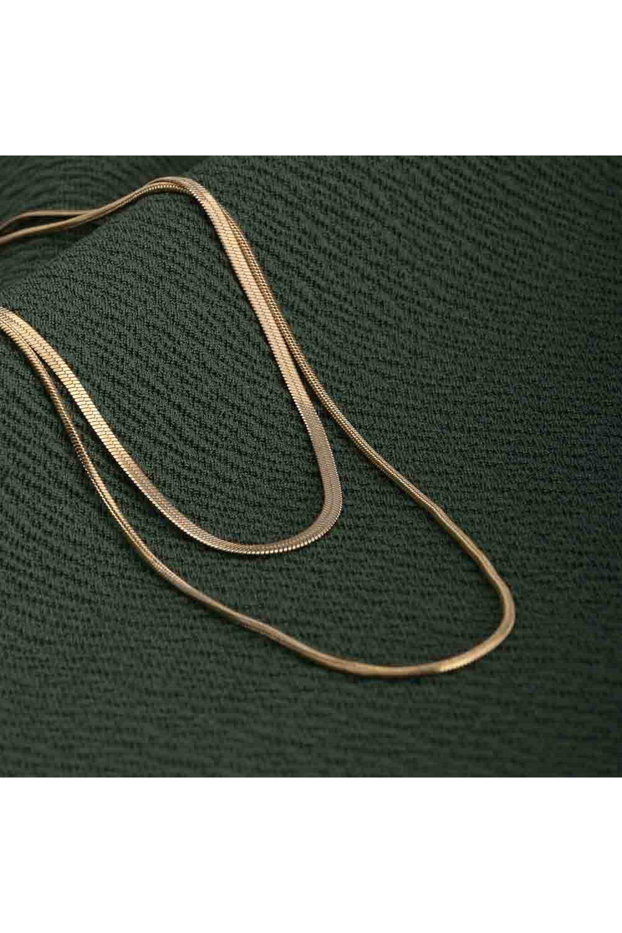 18k-Gold-Plated-Plain-Chain-Two-Layer-Necklace-for-Womens-Waterproof-&-Anti-Tarnish