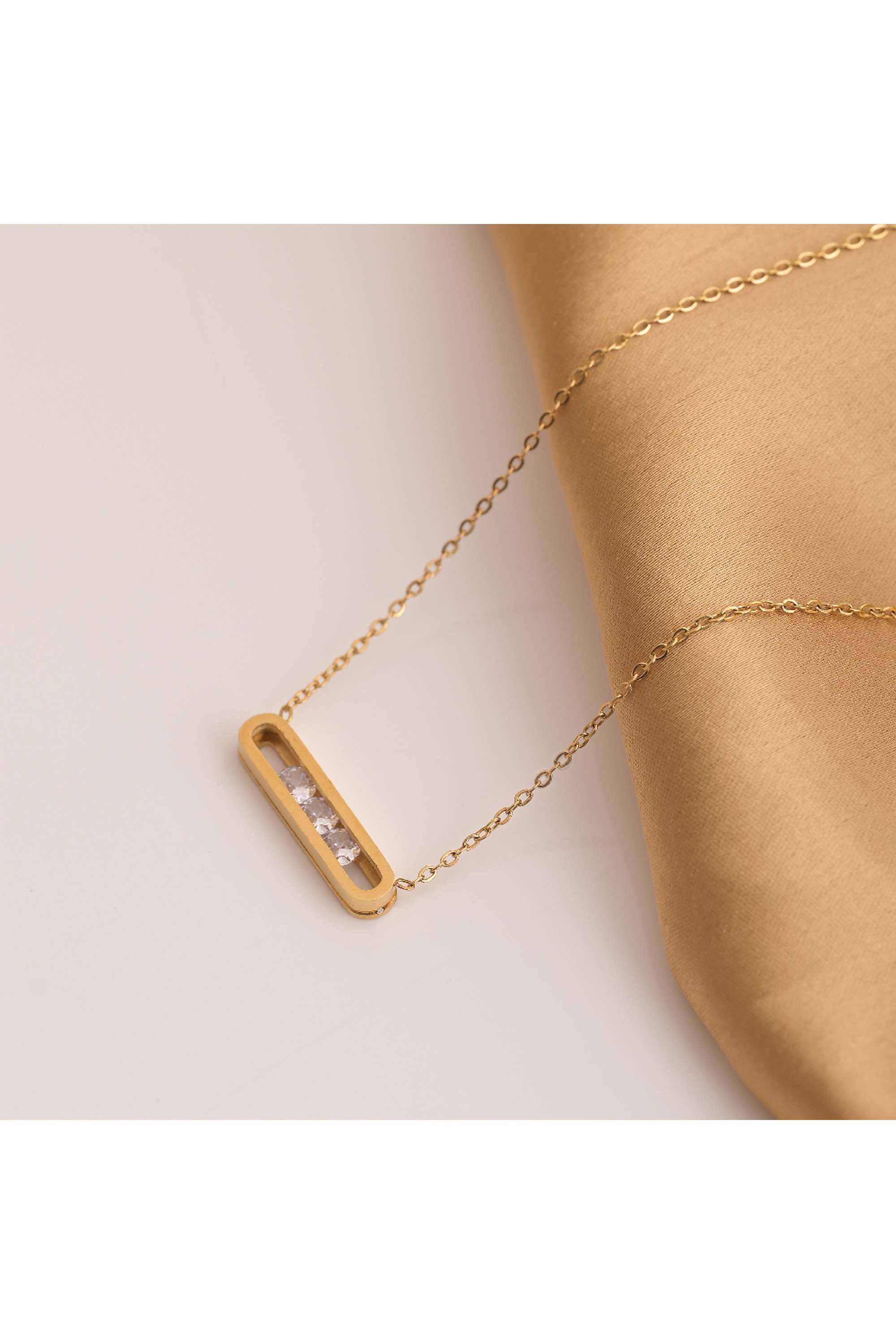 18k-Gold-Plated-Stones-Bar-Necklace-for-Womens-Waterproof-&-Anti-Tarnish