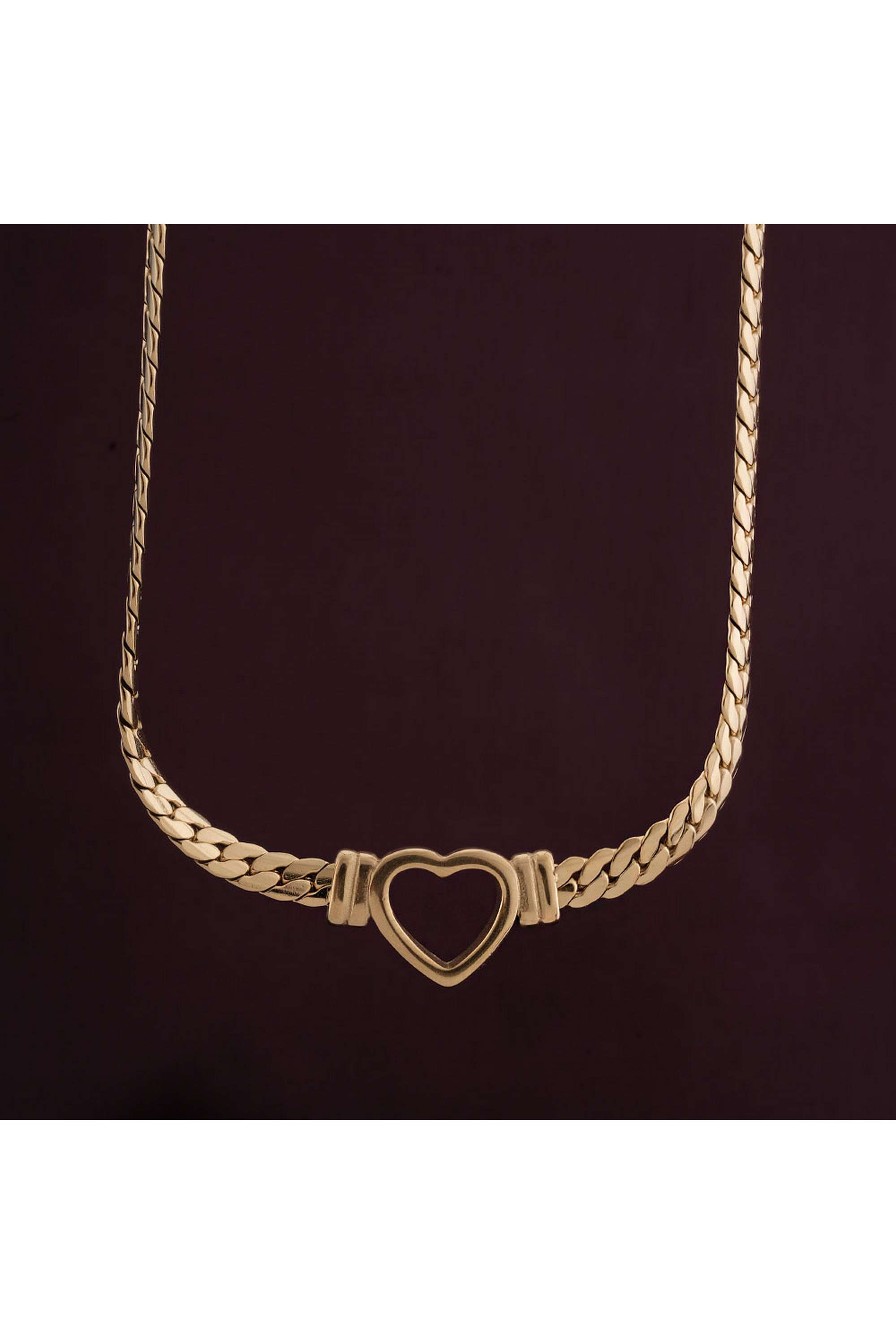 18k-Gold-Plated-Cuban-Chain-Hollow-Heart-Necklace-for-Womens-Waterproof-&-Anti-Tarnish