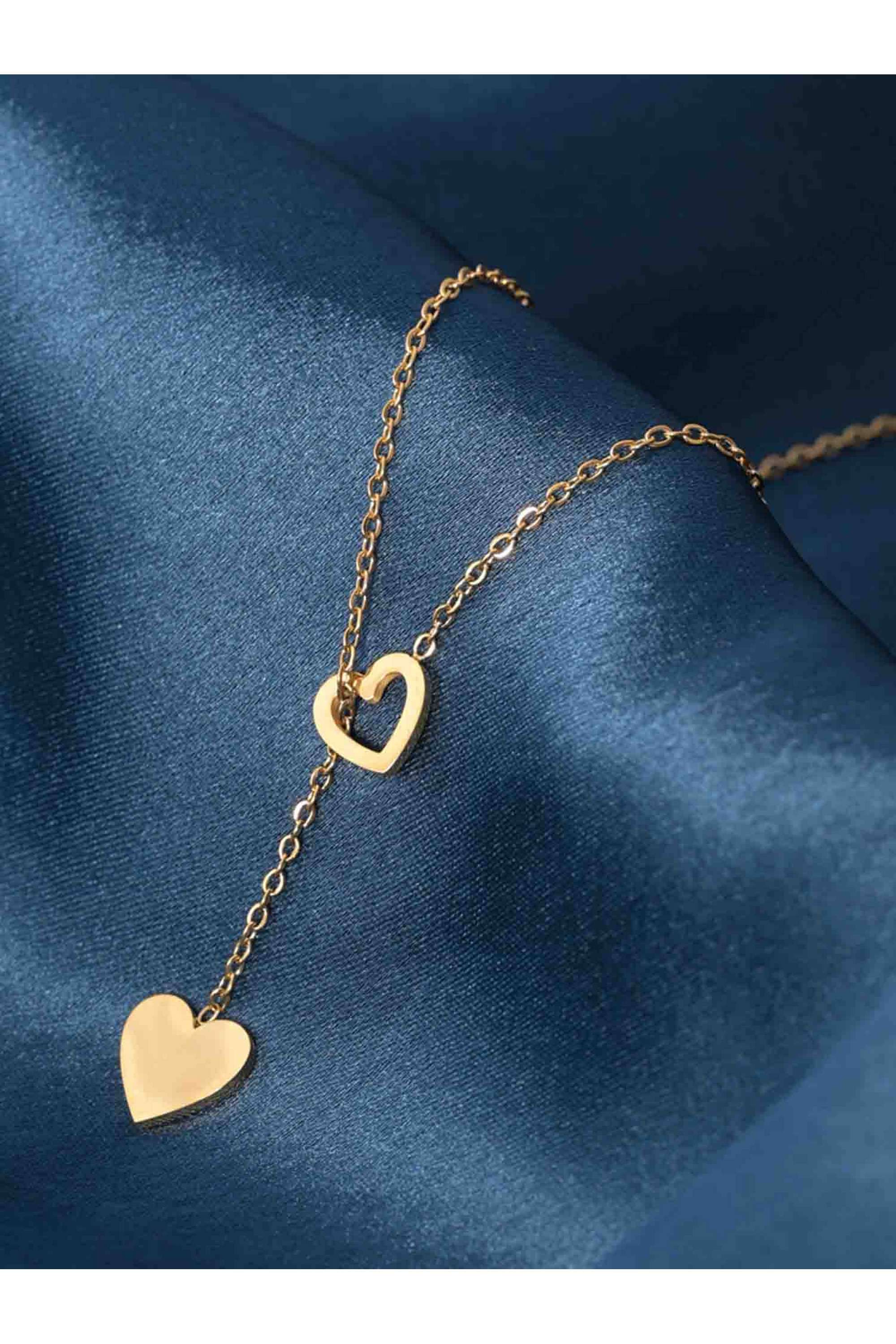 18k-Gold-Plated-Two-Heart-Gold-Lariat-Necklace-for-Womens-Waterproof-&-Anti-Tarnish
