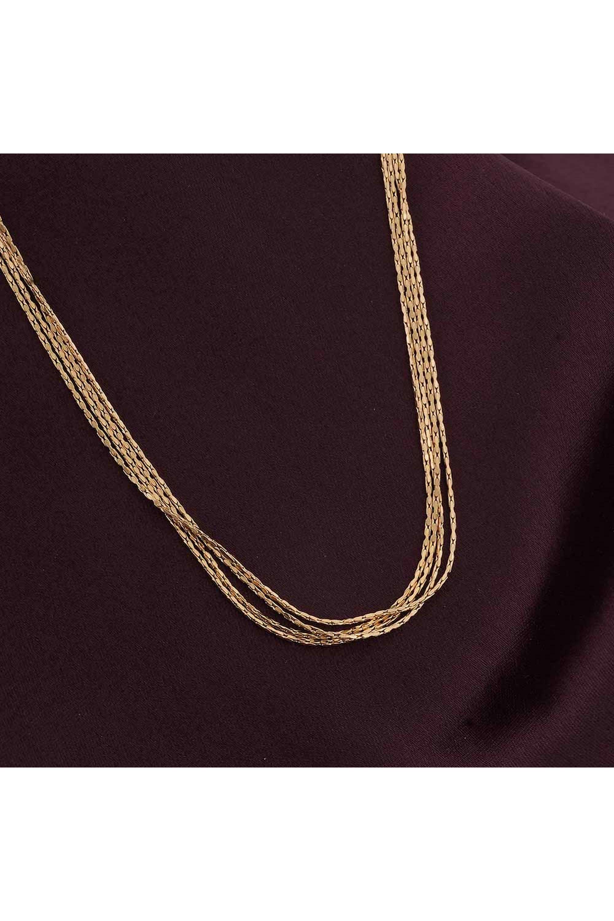 18k-Gold-Plated-Golden-Layered-Choker-for-Womens-Waterproof-&-Anti-Tarnish
