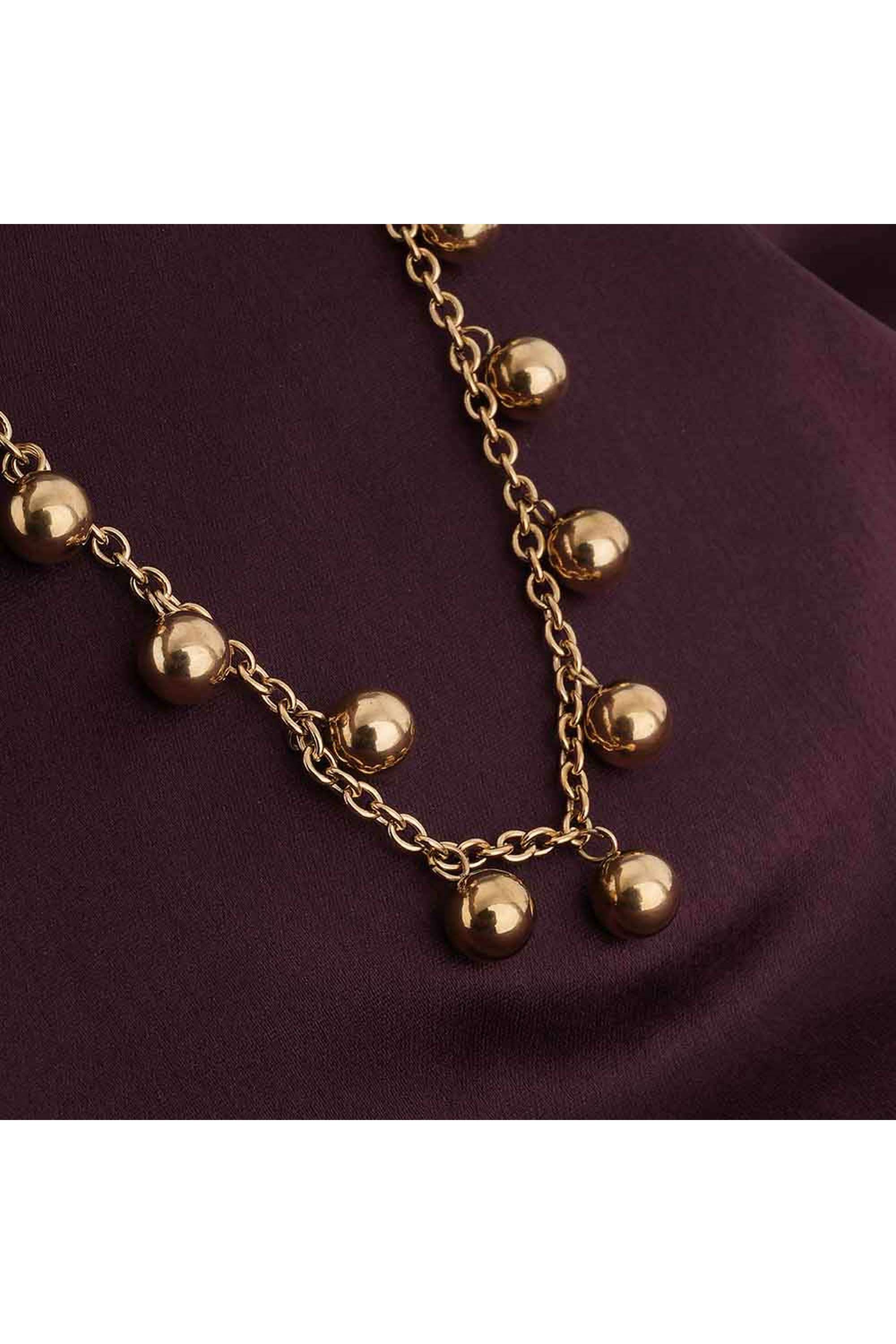 18k-Gold-Plated-Beaded-Grace-Necklace-for-Womens-Waterproof-&-Anti-Tarnish