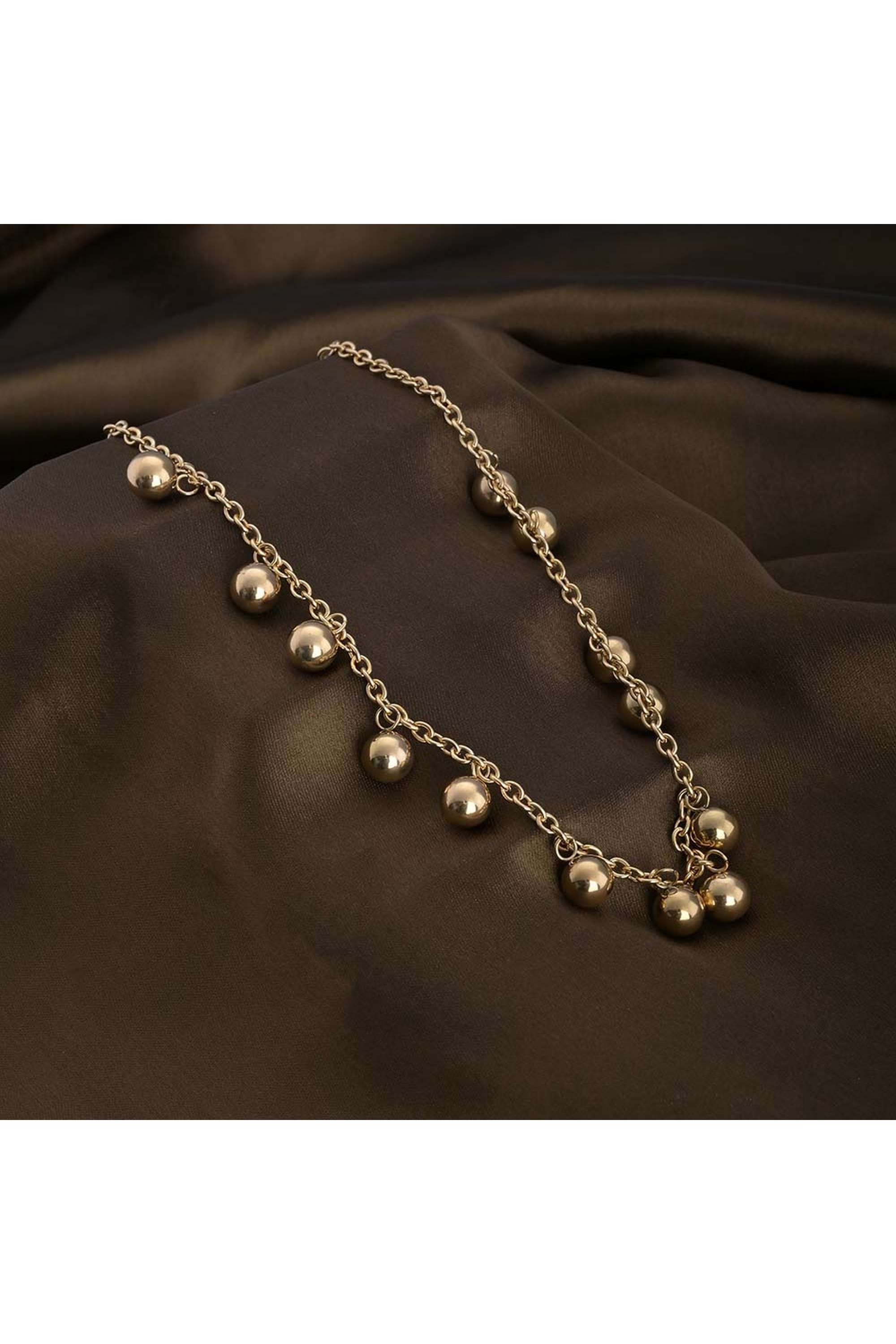 18k-Gold-Plated-Beaded-Grace-Necklace-for-Womens-Waterproof-&-Anti-Tarnish