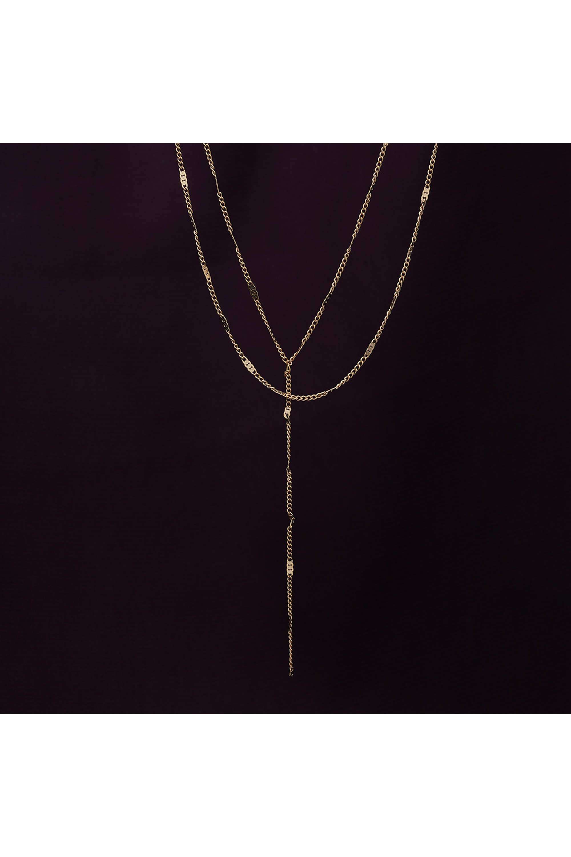 18k-Gold-Plated-Chic-Layered-Necklace-for-Womens-Waterproof-&-Anti-Tarnish