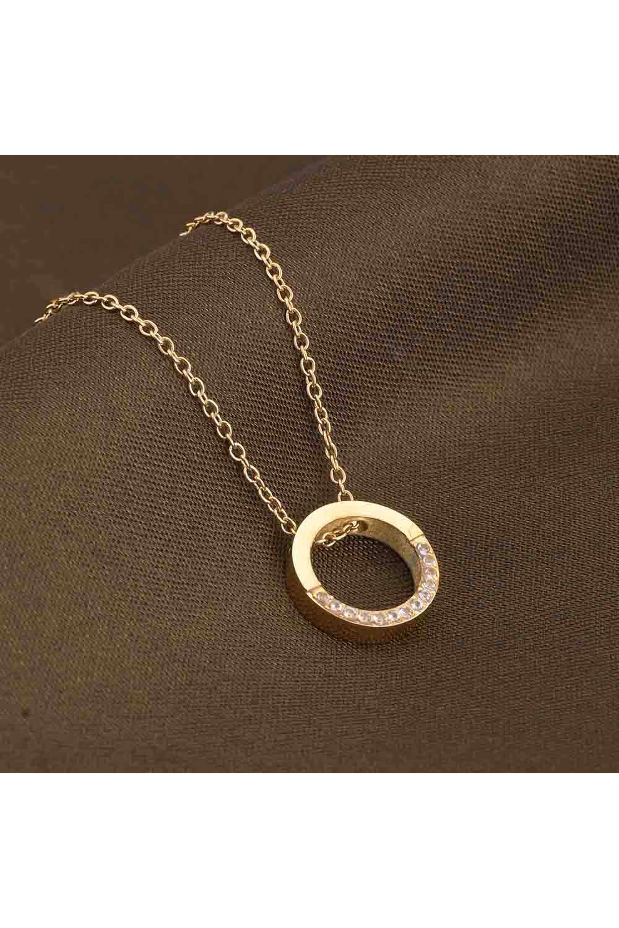 18k-Gold-Plated-Gold-Halo-Necklace-for-Womens-Waterproof-&-Anti-Tarnish