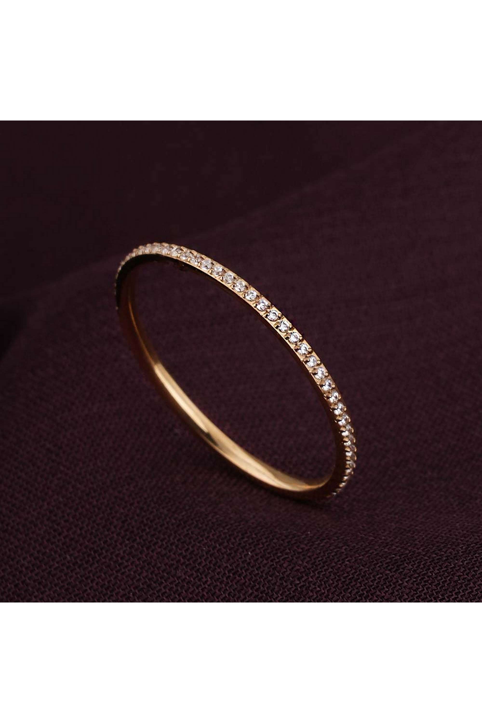 Delicate-Diamond-Band-for-Womens-(Size---6)---Waterproof-&-Anti-Tarnish