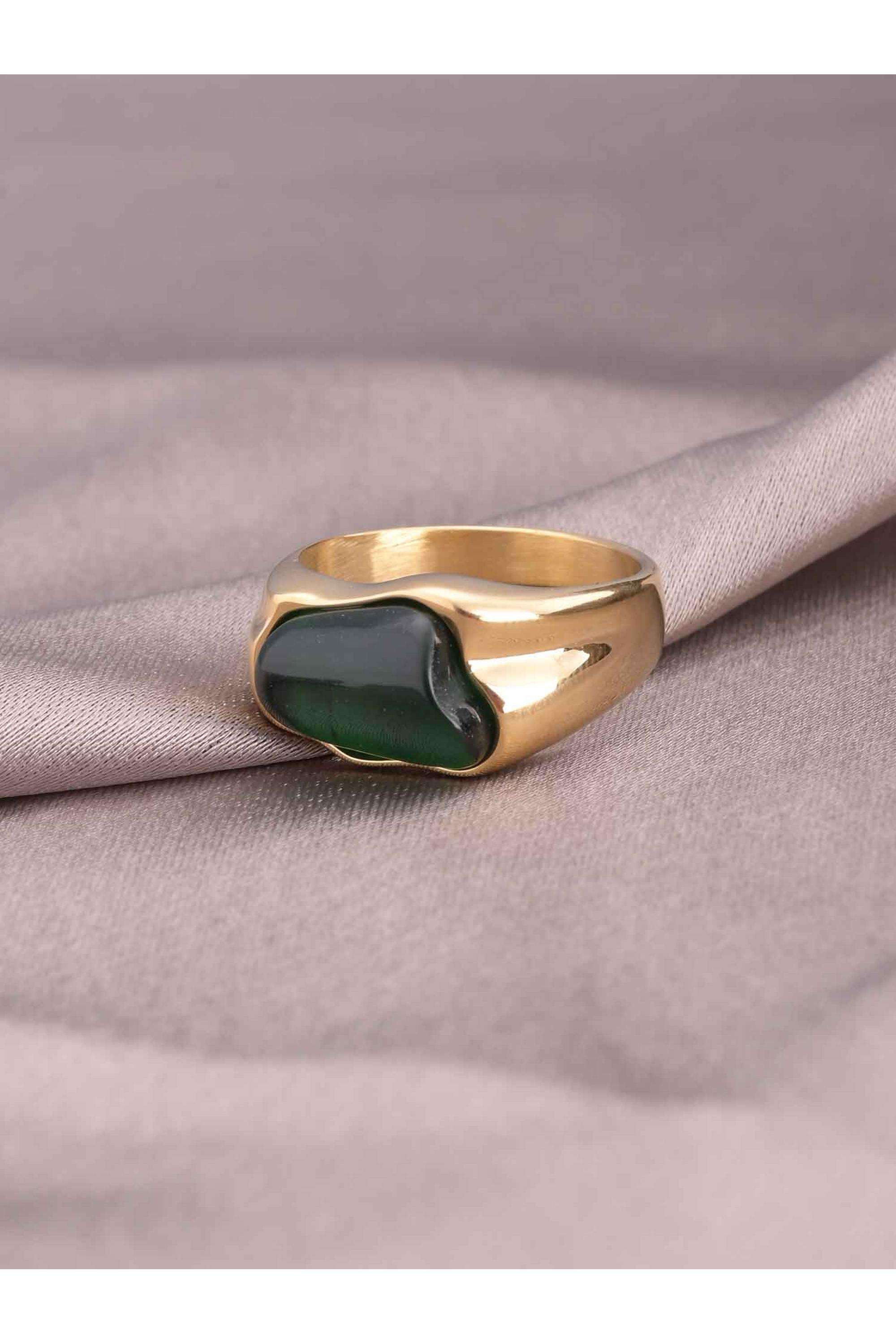 Greenstone-Enigma-Ring-for-Womens-(Size---8)---Waterproof-&-Anti-Tarnish