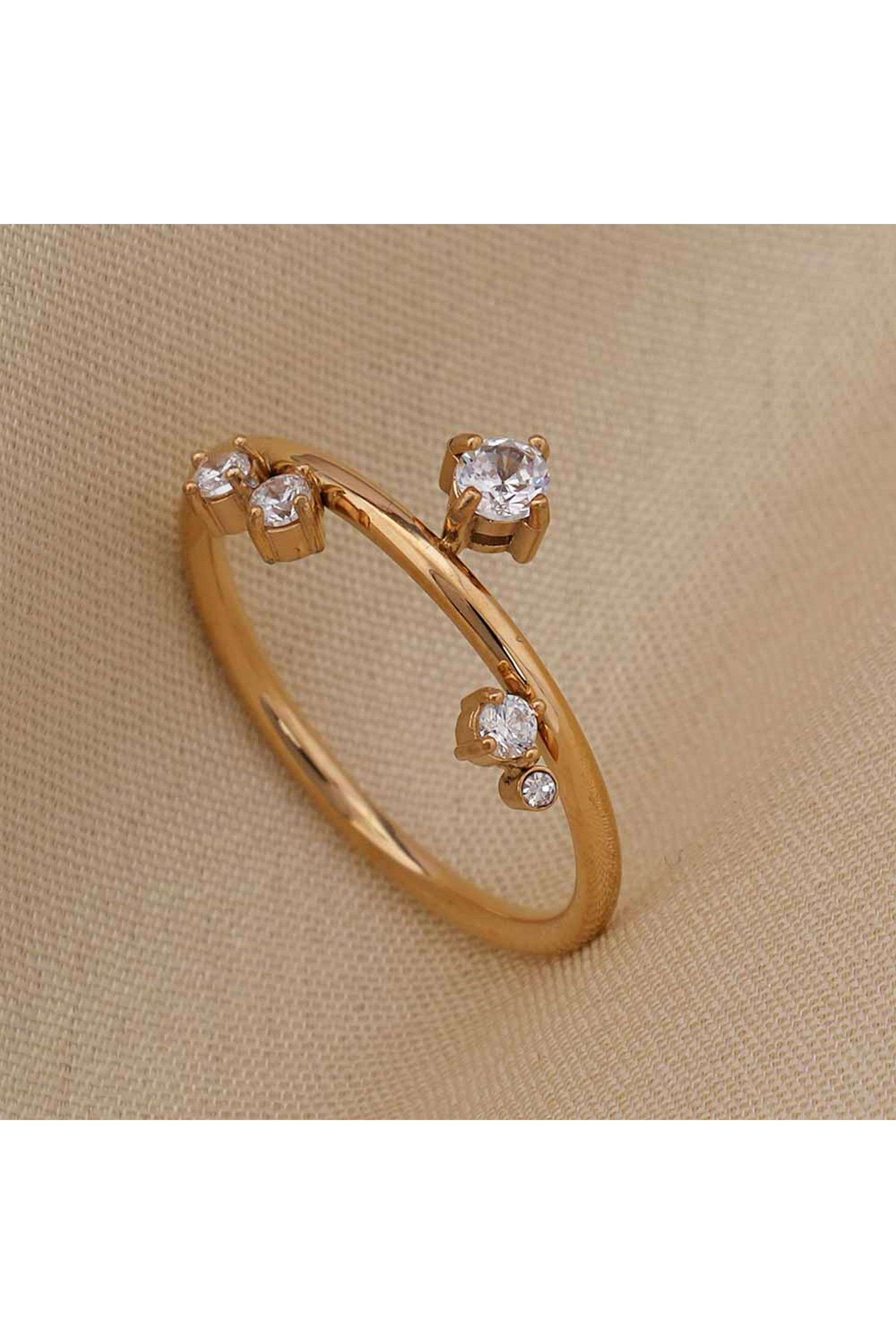 Celestial-Quintet-Ring-for-Womens-(Size---7)---Waterproof-&-Anti-Tarnish
